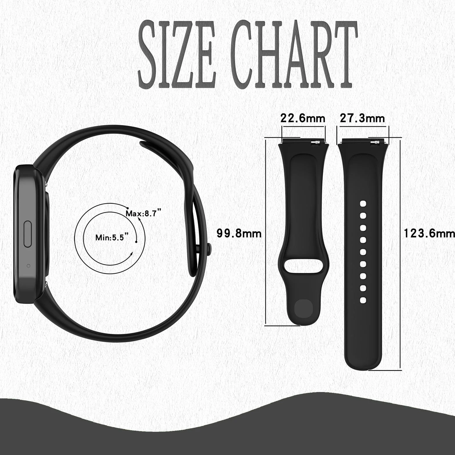 Correas Compatibles para Xiaomi Redmi Watch 3 Active Lite Pulseras de Repuesto