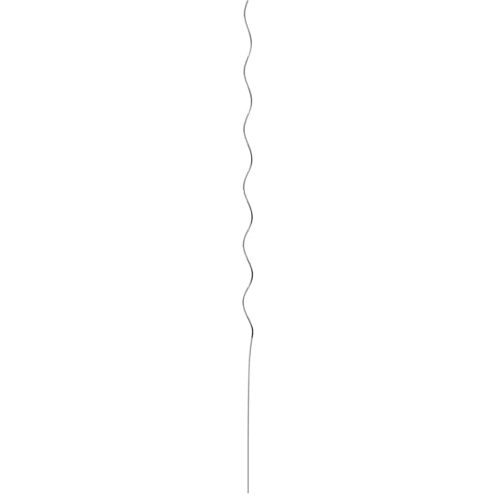 Soportes en espiral para plantas útiles, 50 unidades de 110 cm, de acero, soportes para enredaderas y varillas en espiral para plantas trepadoras, así como varillas para plantas sin atar