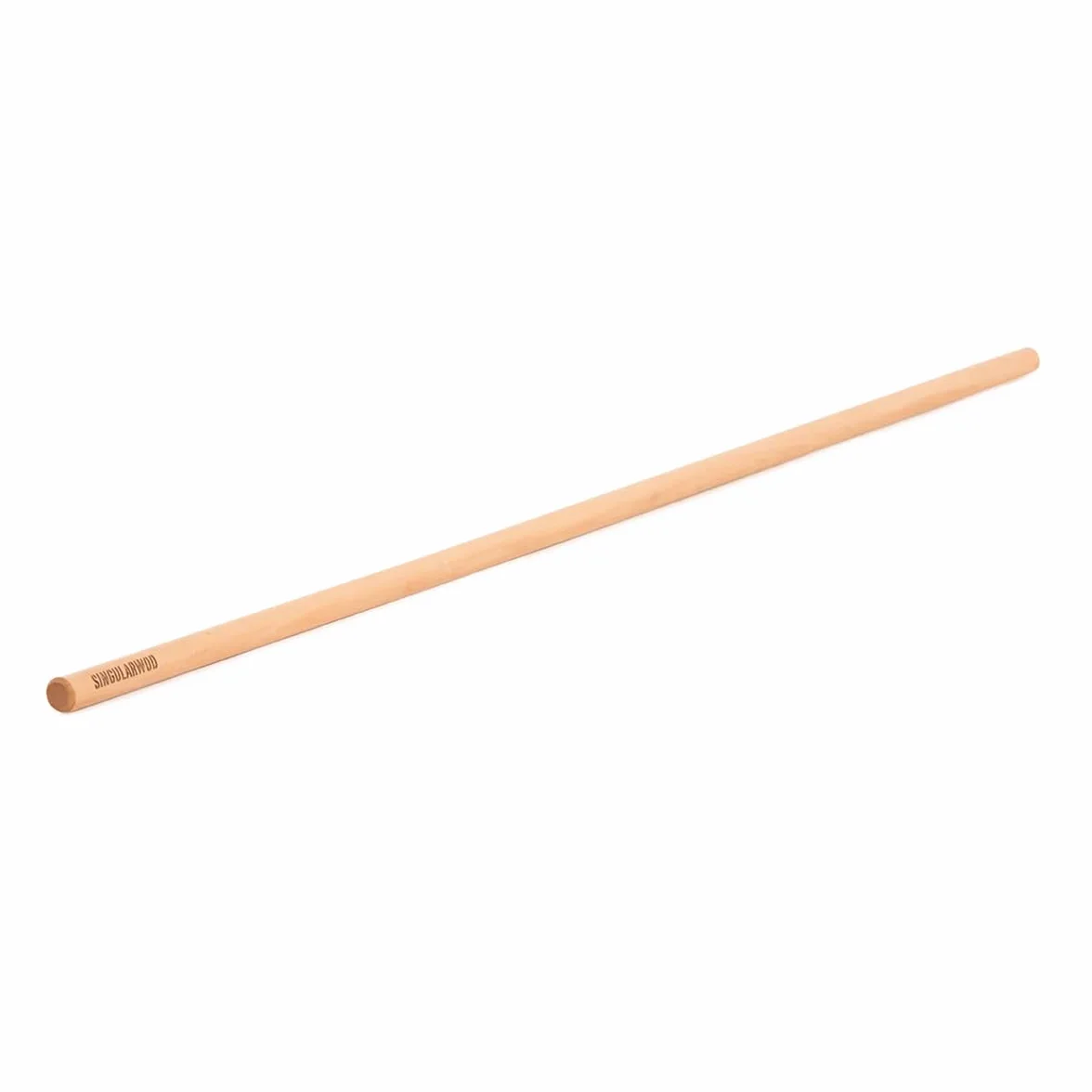 Pica de Madera 160 cm – Barra de Entrenamiento para Halterofilia, Eucalipto Resistente, Agarre 30 mm