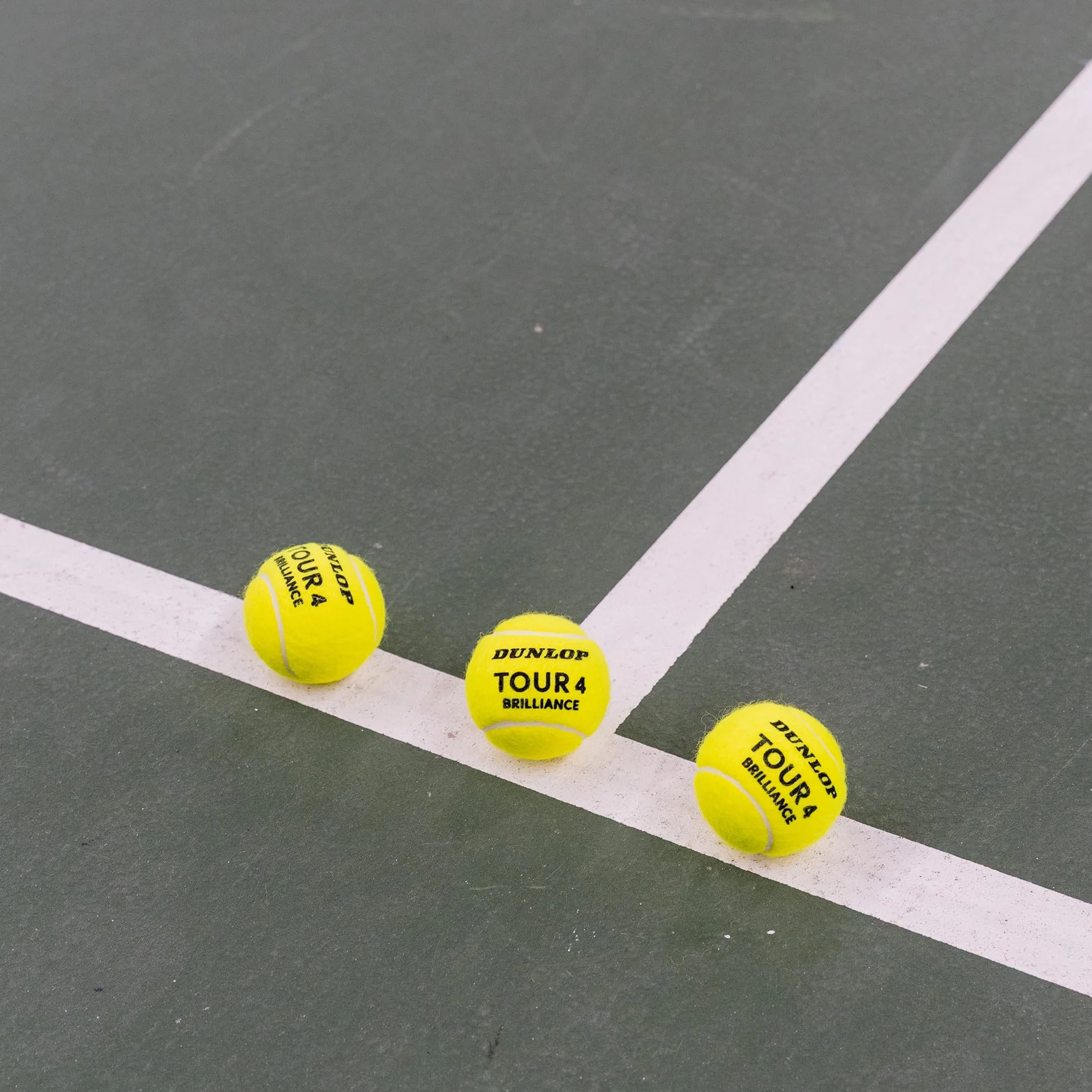 Dunlop Pelota de Tenis Tour Brilliance 3 Pelotas
