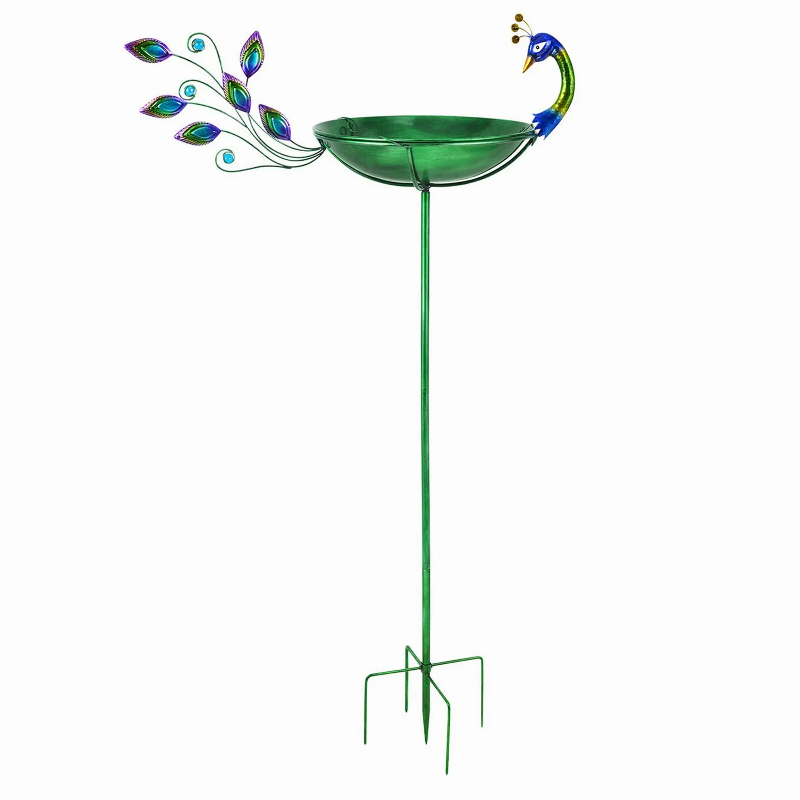 Bebedero Para Pájaros Para Exterior Fabricados En Metal Con Diseño De | Bebedero De Aves Resistente A La Intemperie Para Balcón Terraza Patio Jardín Césped Decoración Colibríes y Estanque