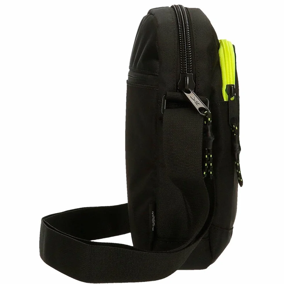 Reebok Hamilton Bandolera Grande Negro 17x22x8 cm Poliéster