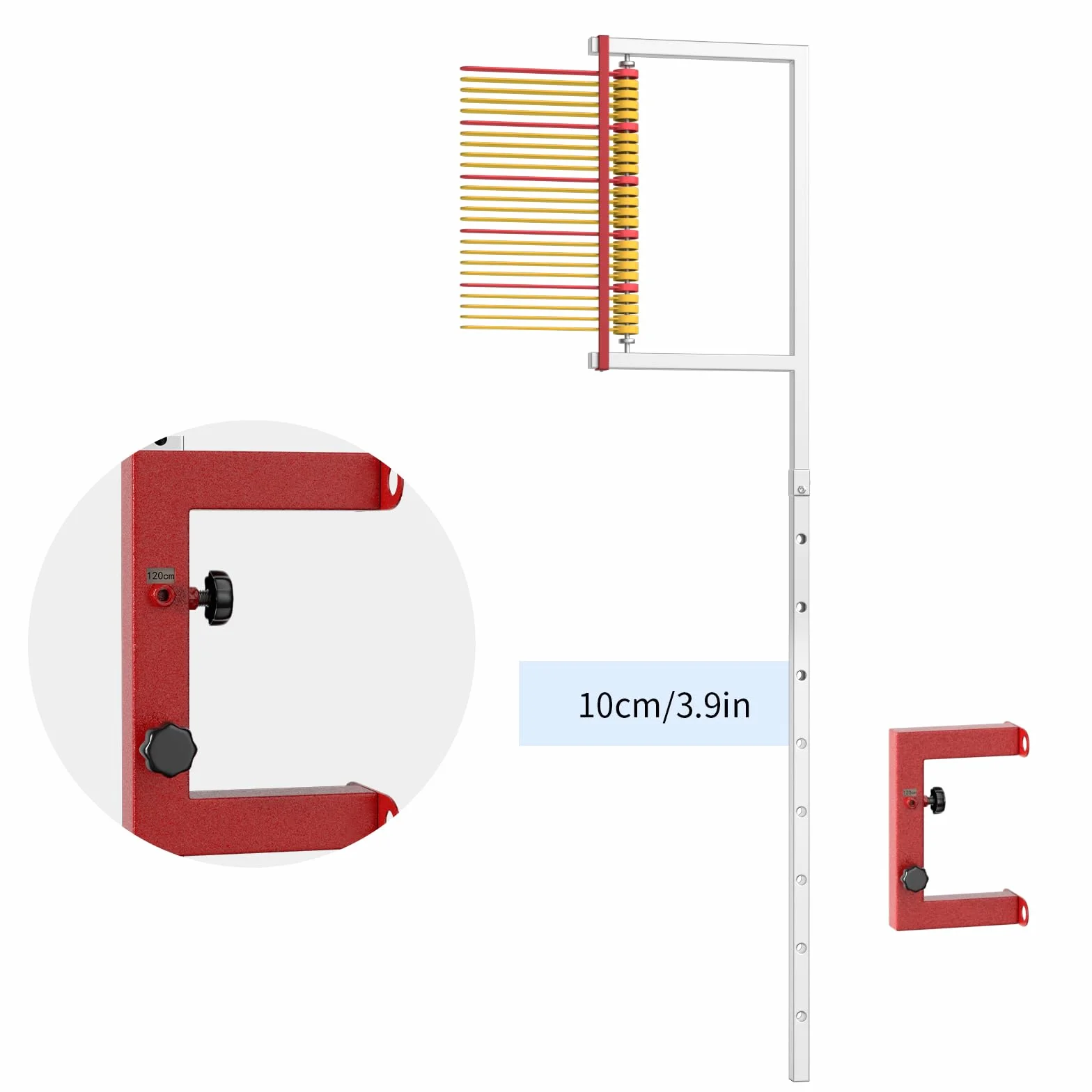 Medidor de salto vertical montado en la pared altura ajustable báscula de básquetbol dispositivo medición rebote