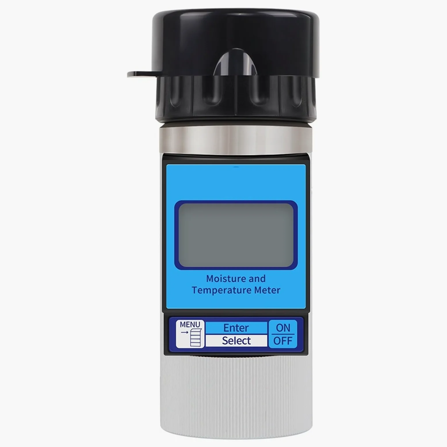 Medidor de humedad, Medidor de humedad granos portátil con pantalla LCD digital, higrómetro for café, trigo y maíz