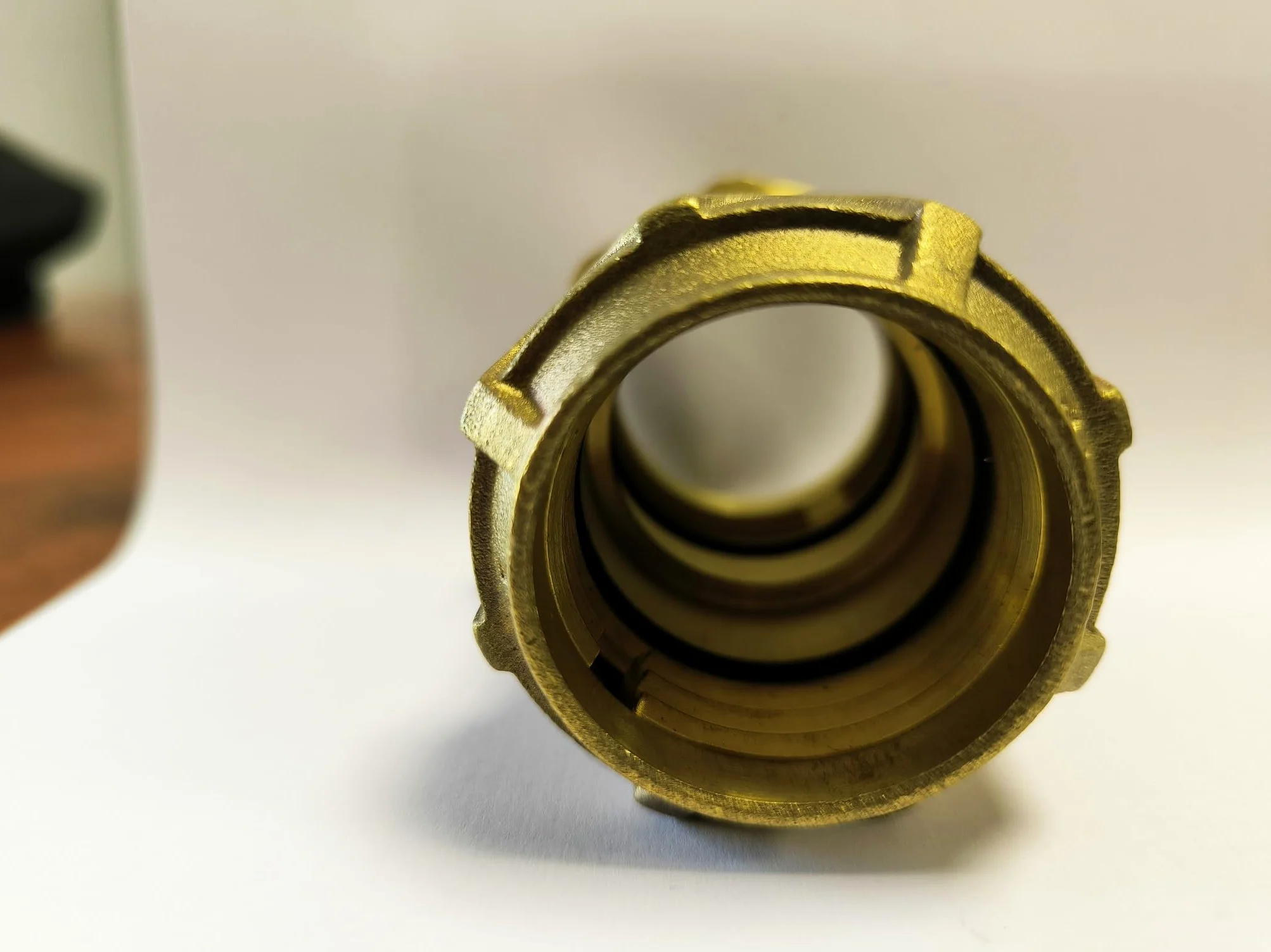 Suinga Pack 4 TE LATÓN 50mm para tuberia de polietileno de 50 mm, accesorio de laton con Certificado Aenor