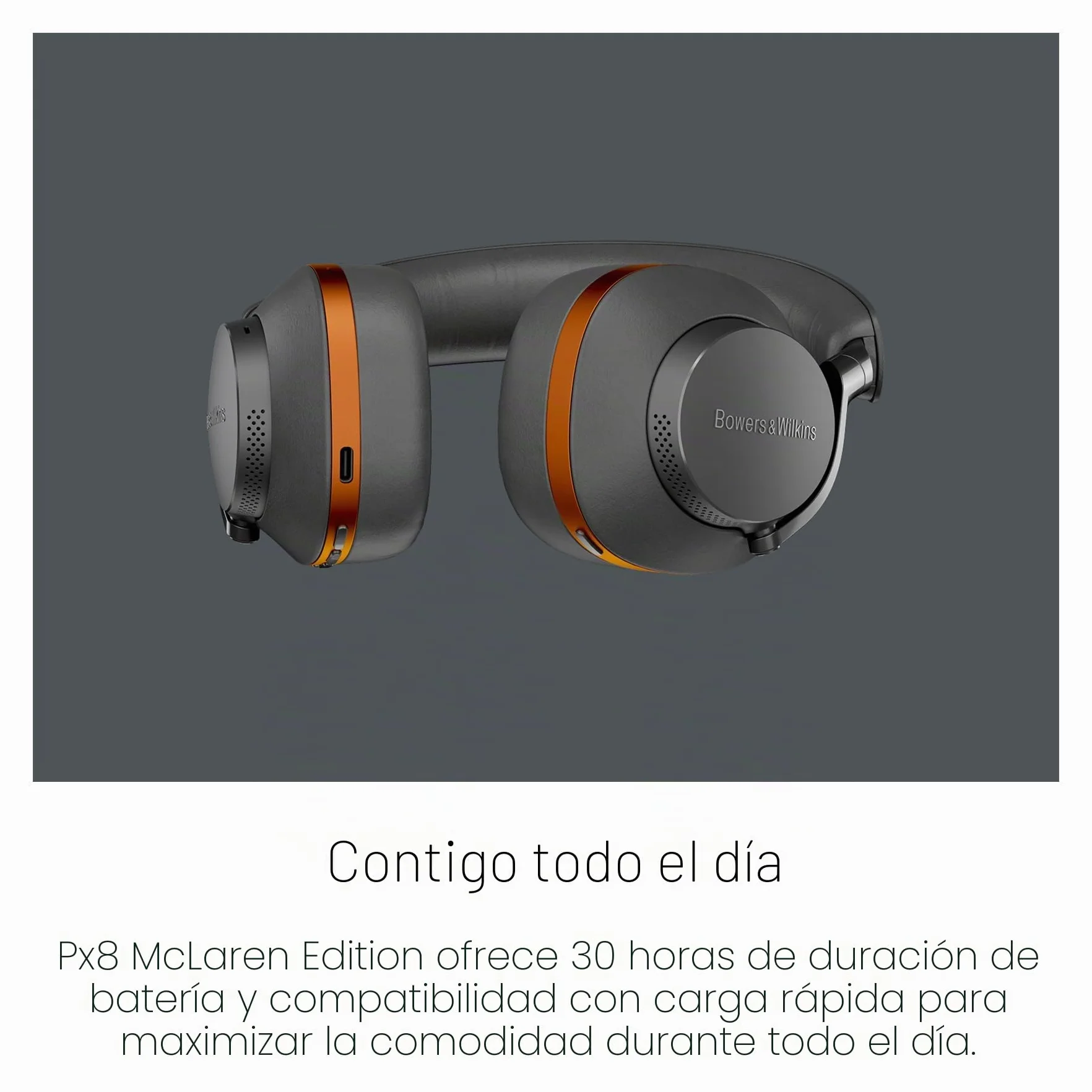Bowers & Wilkins Px8 McLaren Edition Auriculares inalámbricos Bluetooth Cancelación de Ruido
