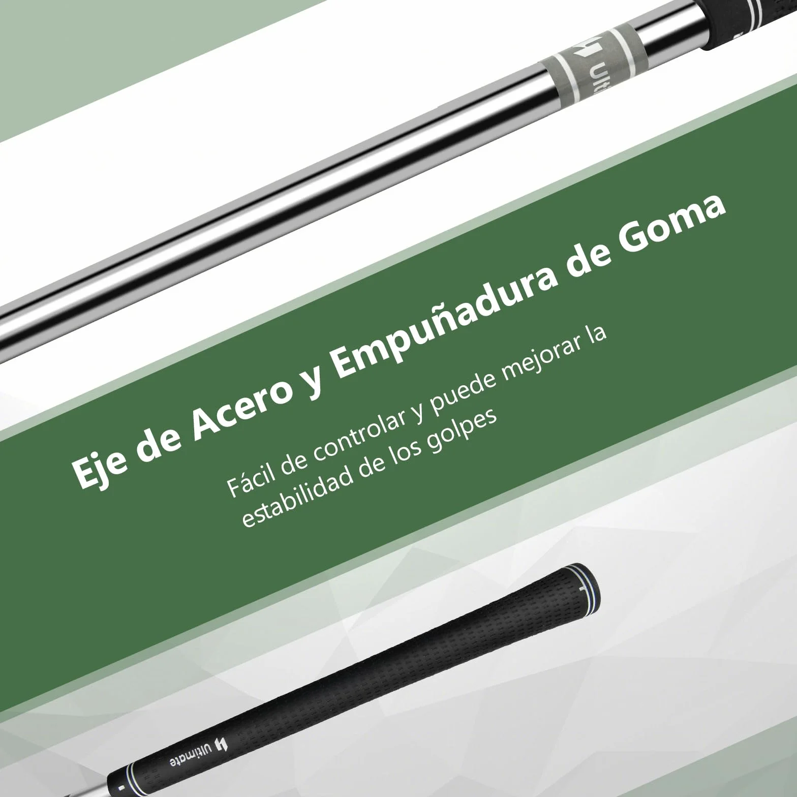 GYMAX Cuña de Lanzamiento y Astillado 36° Cabeza de Acero Inoxidable para Diestros