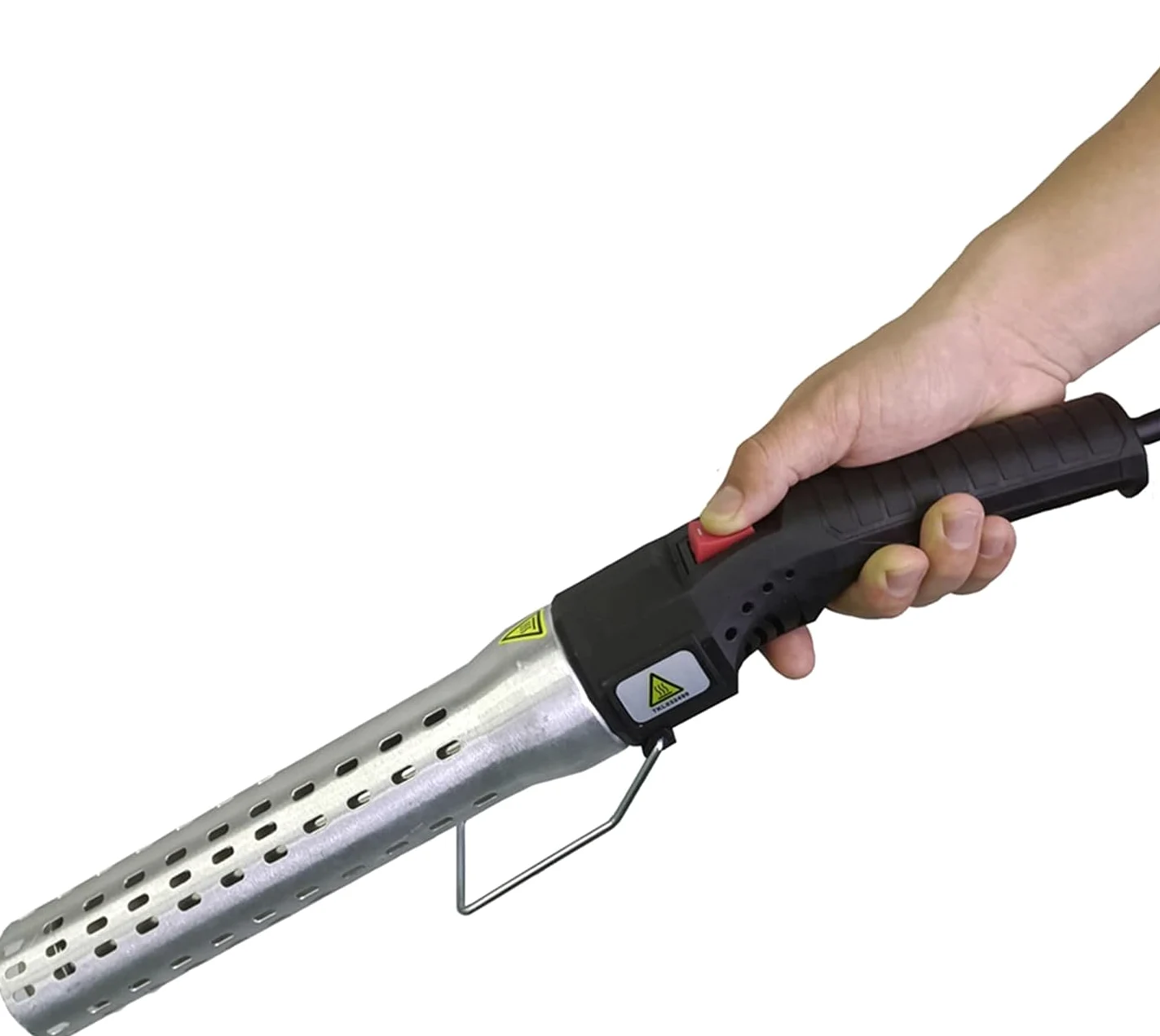 Encendedor Eléctrico de Carbón e Iniciador de Fuego Rápido para Barbacoa, Ahumador y Cocina al Aire Libre | Boquilla Resistente al Calor y Agarre Ergonómico - Seguro y Sin Llama