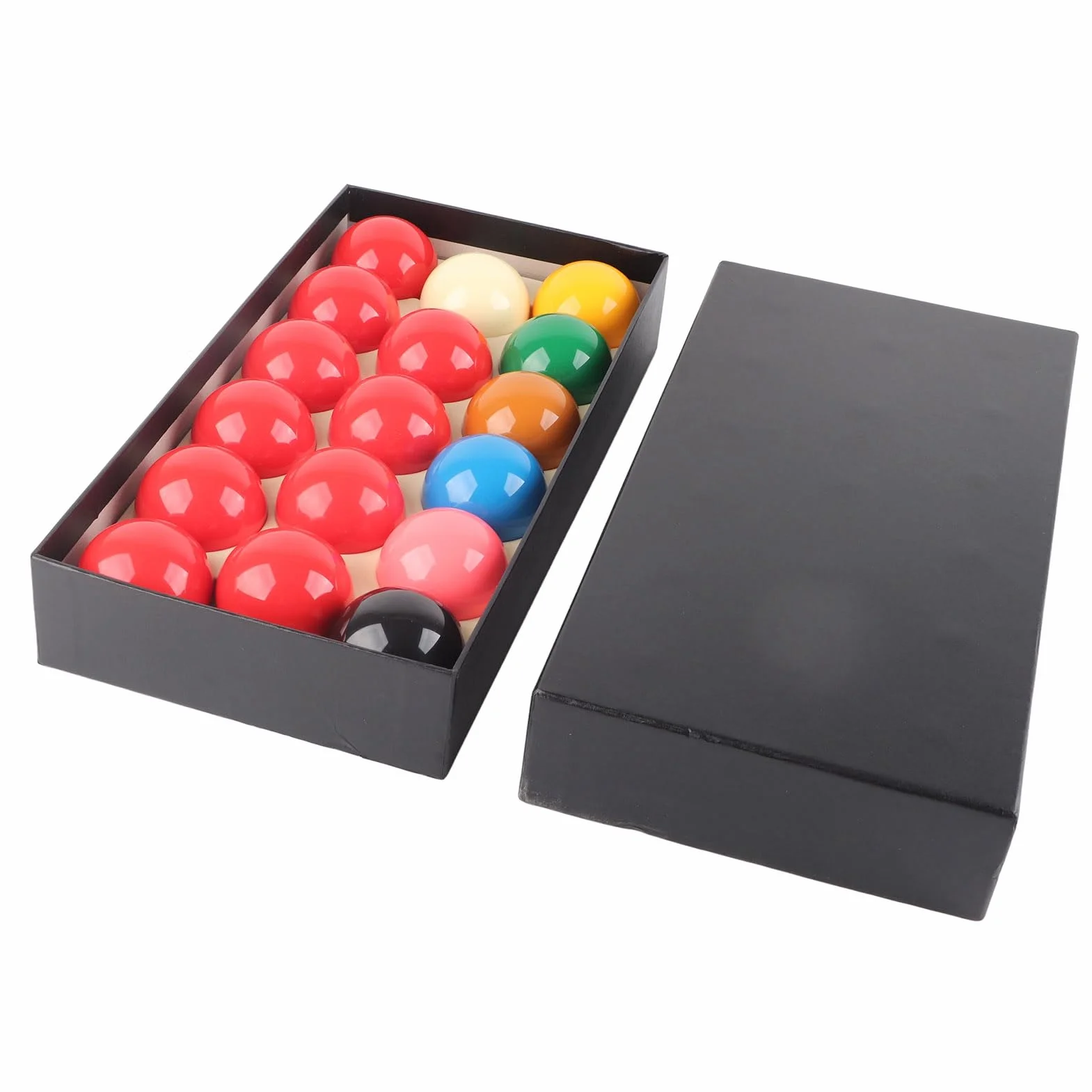 BuyWeek Bolas de Billar Juego de Billar Snooker Ball 17 Piezas 57.2mm Resina