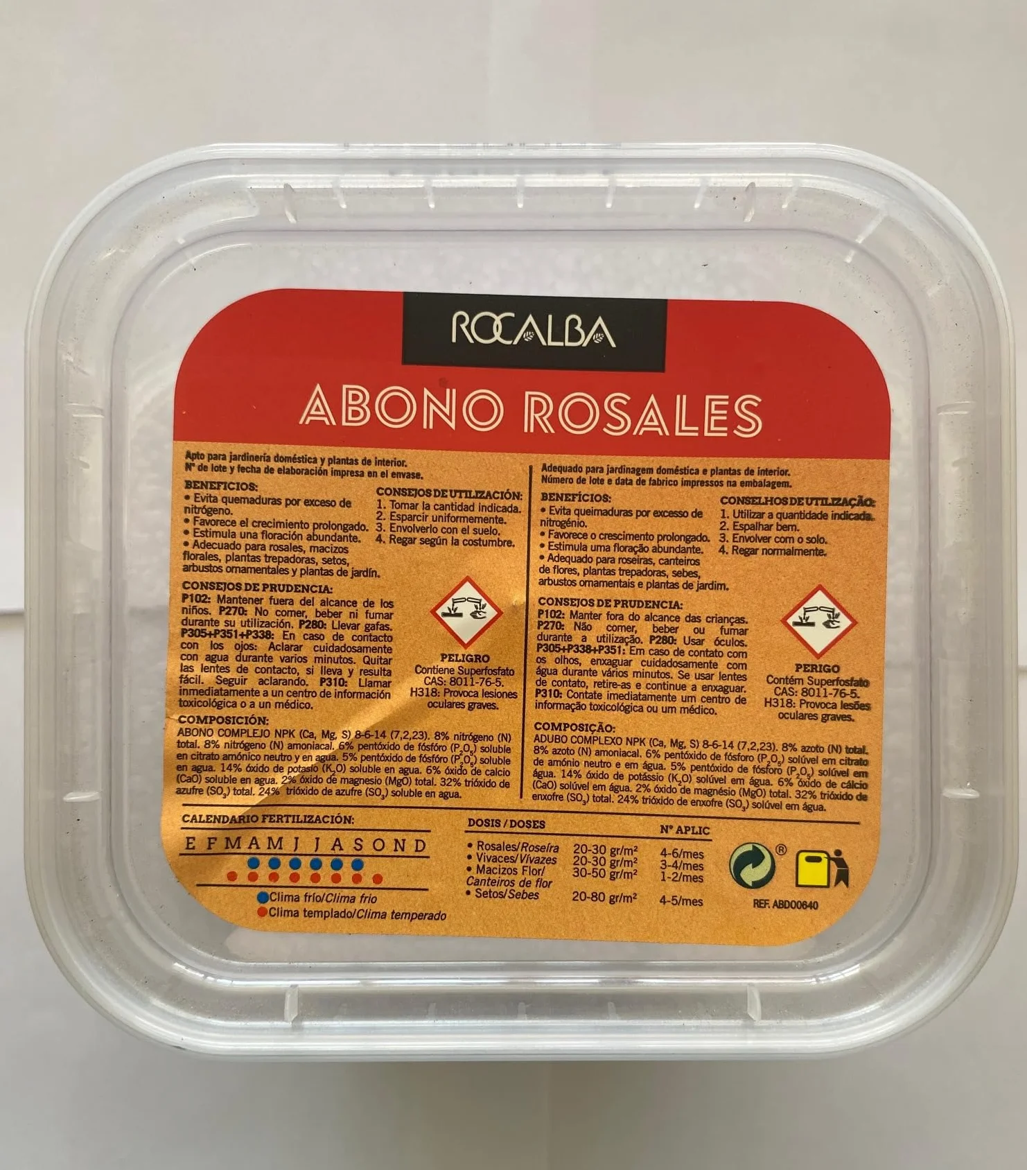 Rocalba ABONO Rosales 1KG