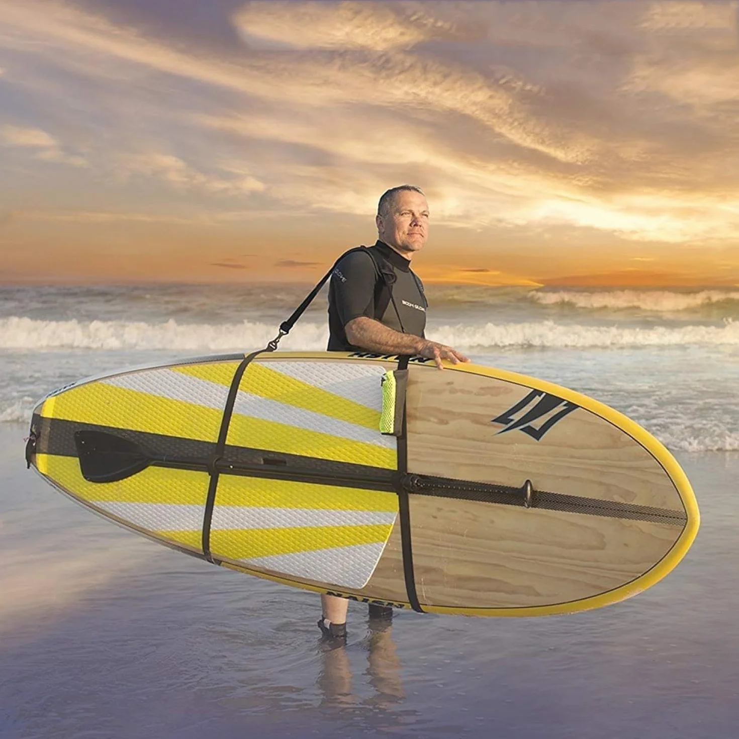 Correa para Tabla de Surf Ajustable, Correa de Transporte SUP, Stand Up Paddle, Canoa, Longboard