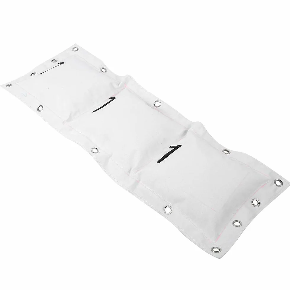 Wing Chun Wall Canvas Punch Bolsa de Arena Vacía Target Boxing Muay Thai Sanda con Cremallera