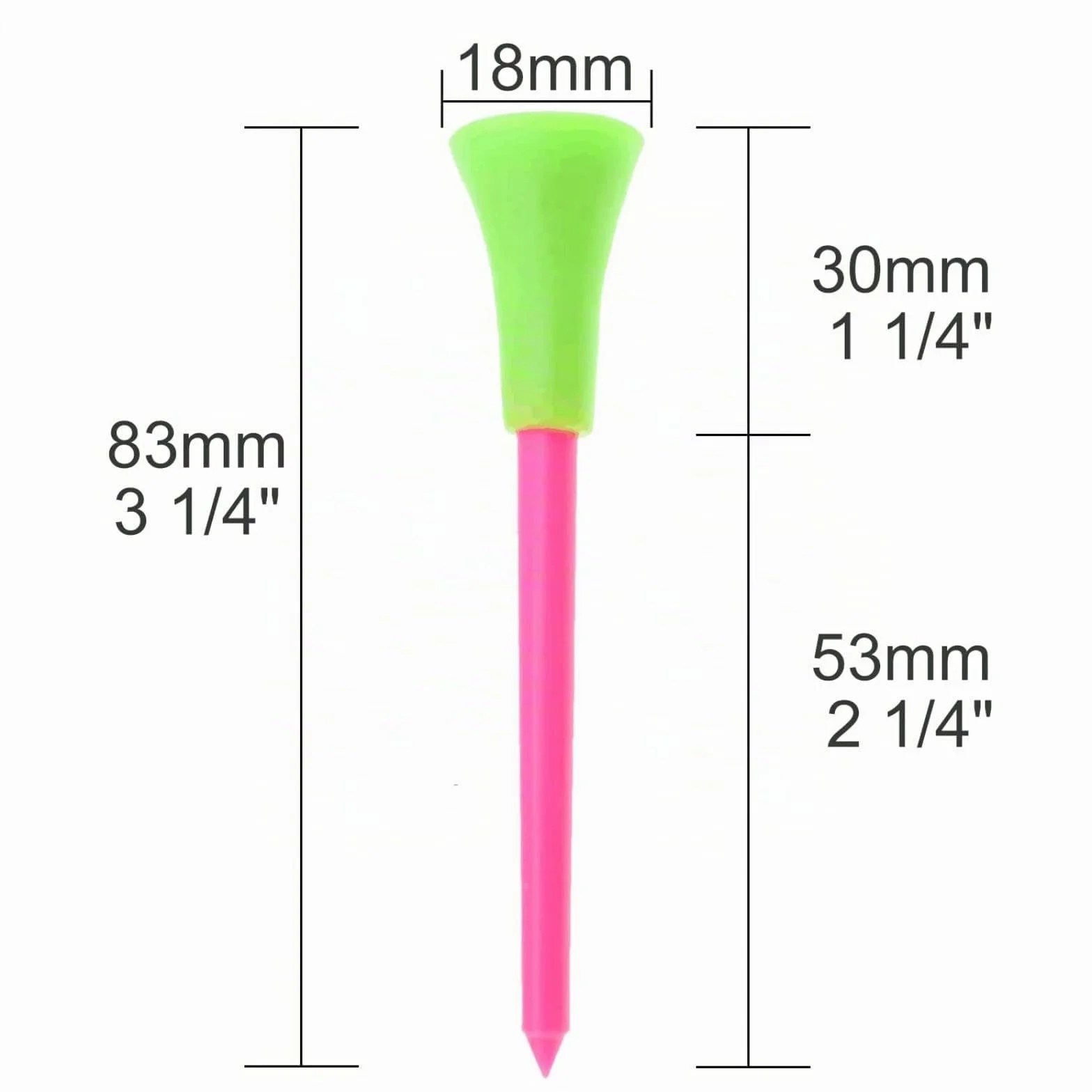Crestgolf Cojín de Goma de Golf Duradero Multicolores Paquete de 24/50 Piezas