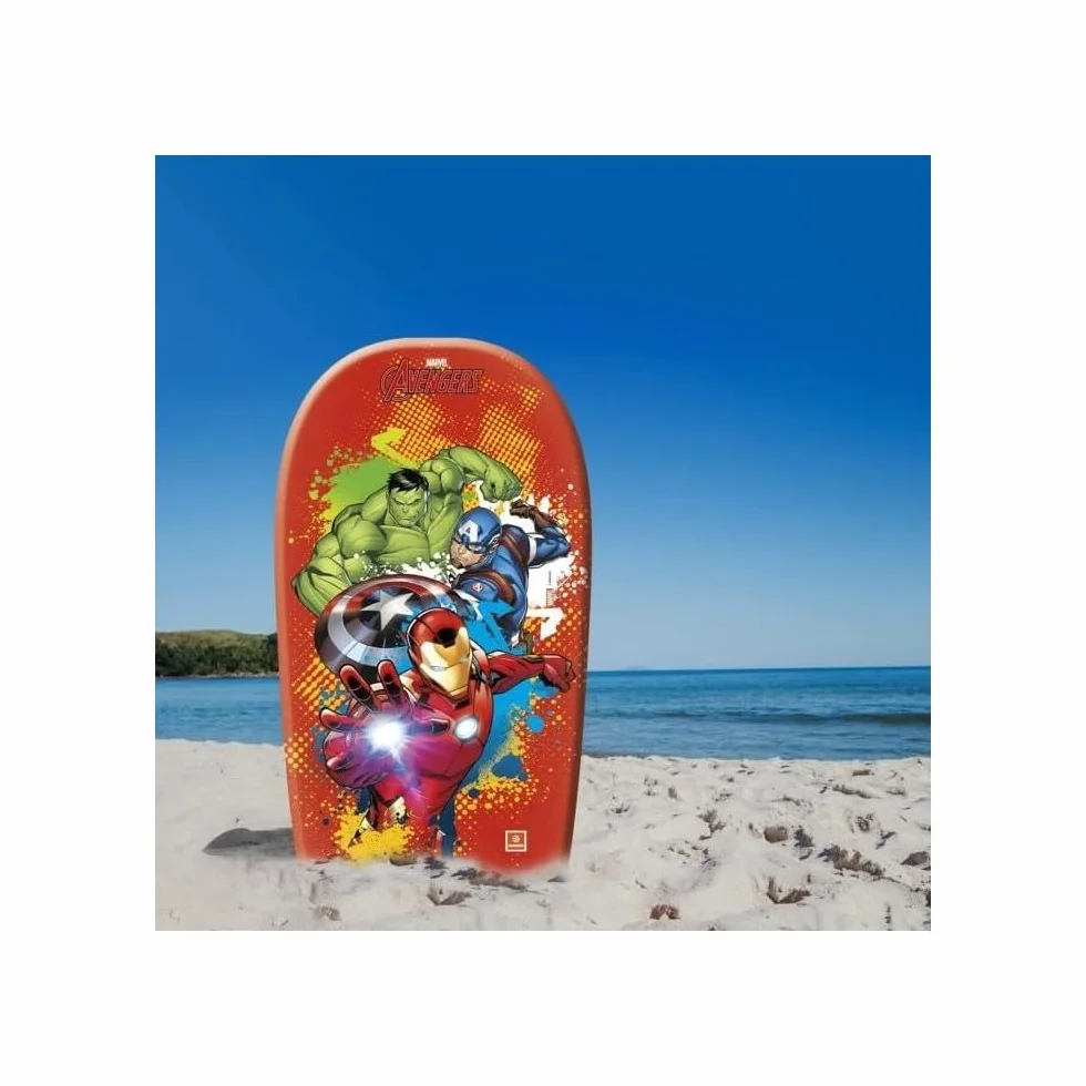 Mondo Toys Body Board 84 Avengers Tabla de Surf para Niños 84 cm