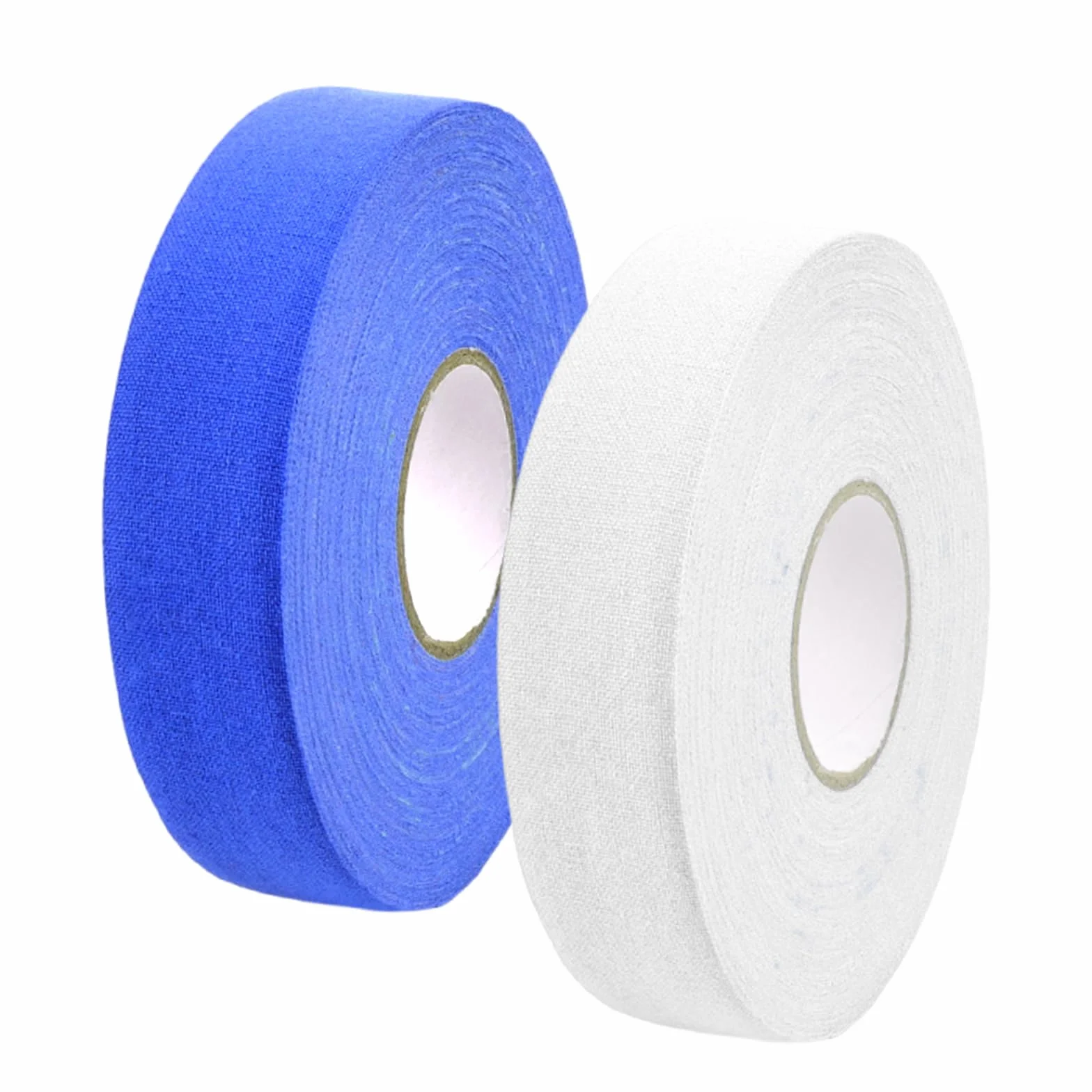 Cinta de Hockey Stick 25m x 25mm Rollo 2 Piezas Blanco Azul