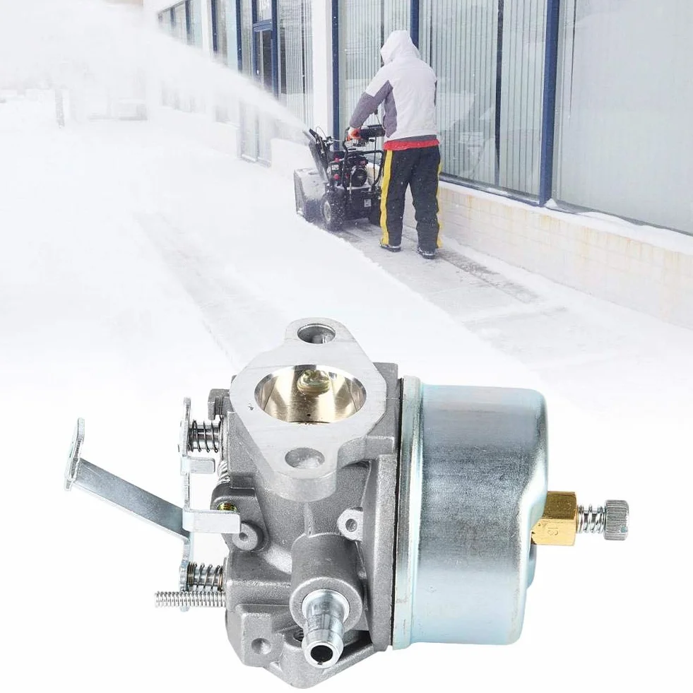 KIMISS Carburador para motosierra de nieve, compatible con modelos 632076, 632230, 632272 y 631828, repuesto de alta calidad, fácil instalación, carburador para motor