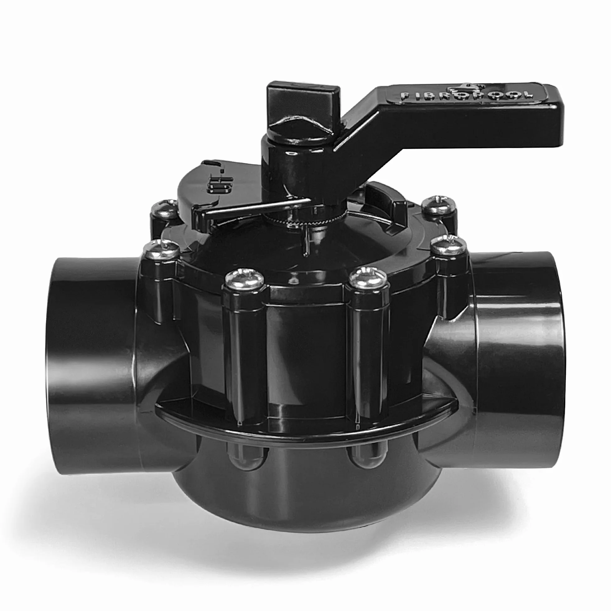 FibroPool 1 1/2 "POSI- Cerrar 2 vías válvula sin lubricante