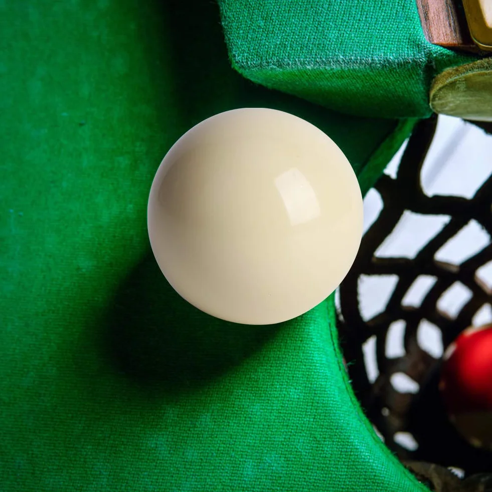Alomejor Bolas de Billar Blancas 2 uds. 5.72CM Entrenamiento Estándar