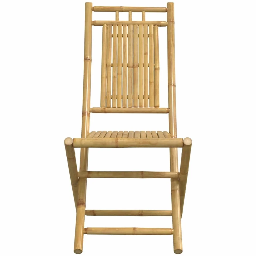 ZEYUAN Juego de Mesa y sillas de jardín 3 Piezas bambú, Conjunto Mesa Y Sillas Jardin, Mesa Y Sillas Terraza, Muebles Jardin Exterior, Conjuntos De Muebles De Jardín - 3278525
