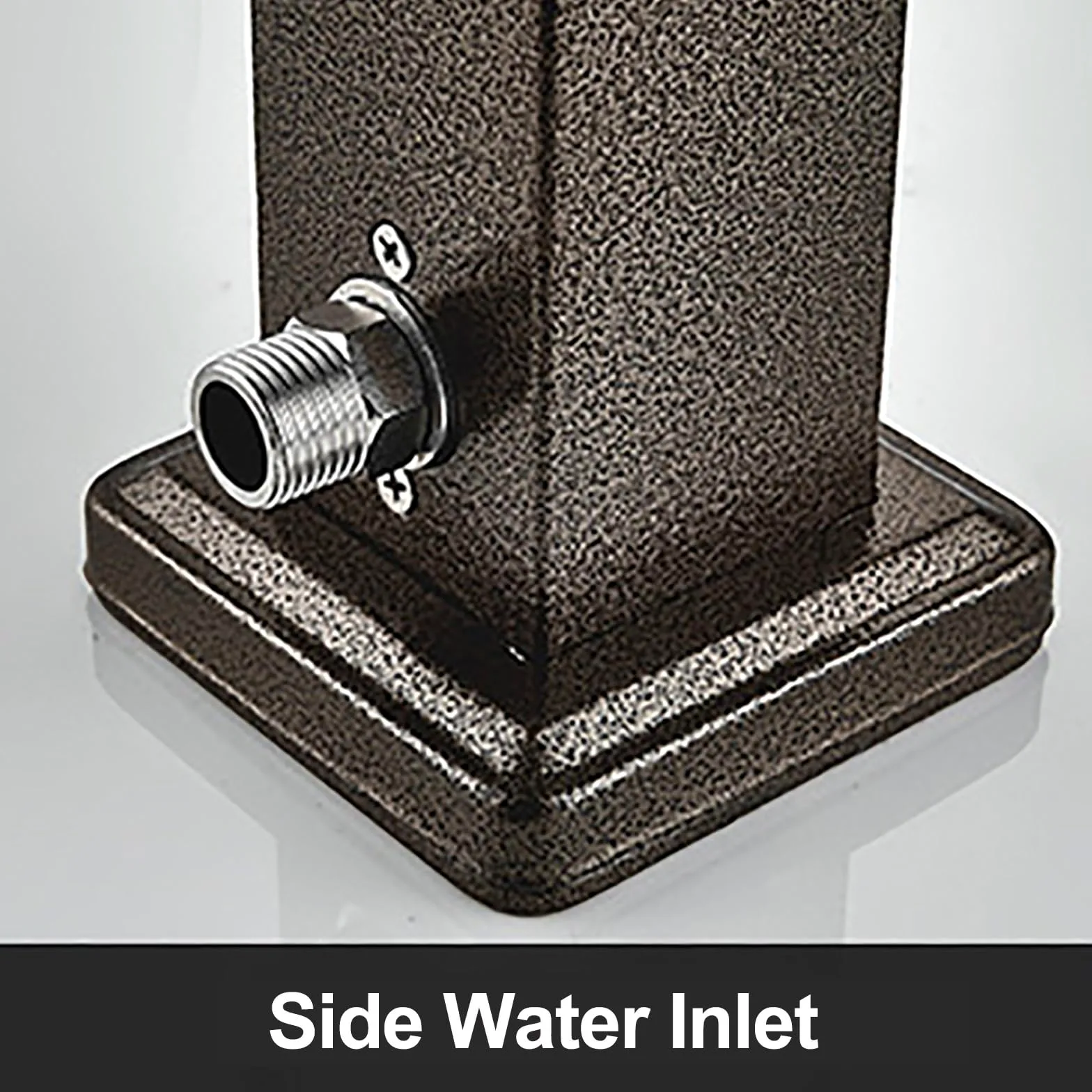 Soporte de manguera independiente, sin heladas, grifo vertical para jardín, columna de agua, espiga a prueba de congelación para un fácil riego en invierno