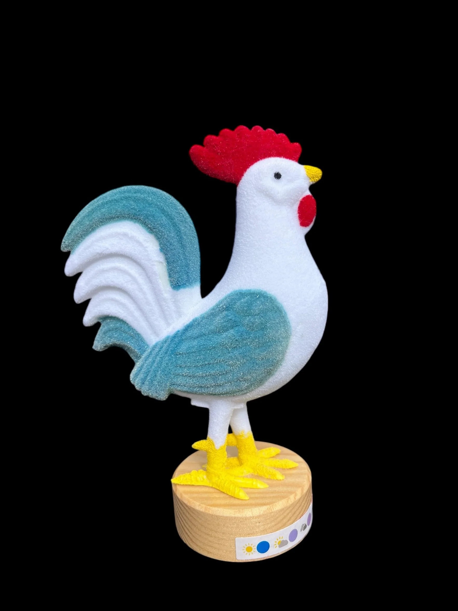 Galo de Barcelos - Gallo Que Cambia de Color, indicador Visual de Humedad, Galo do Tempo