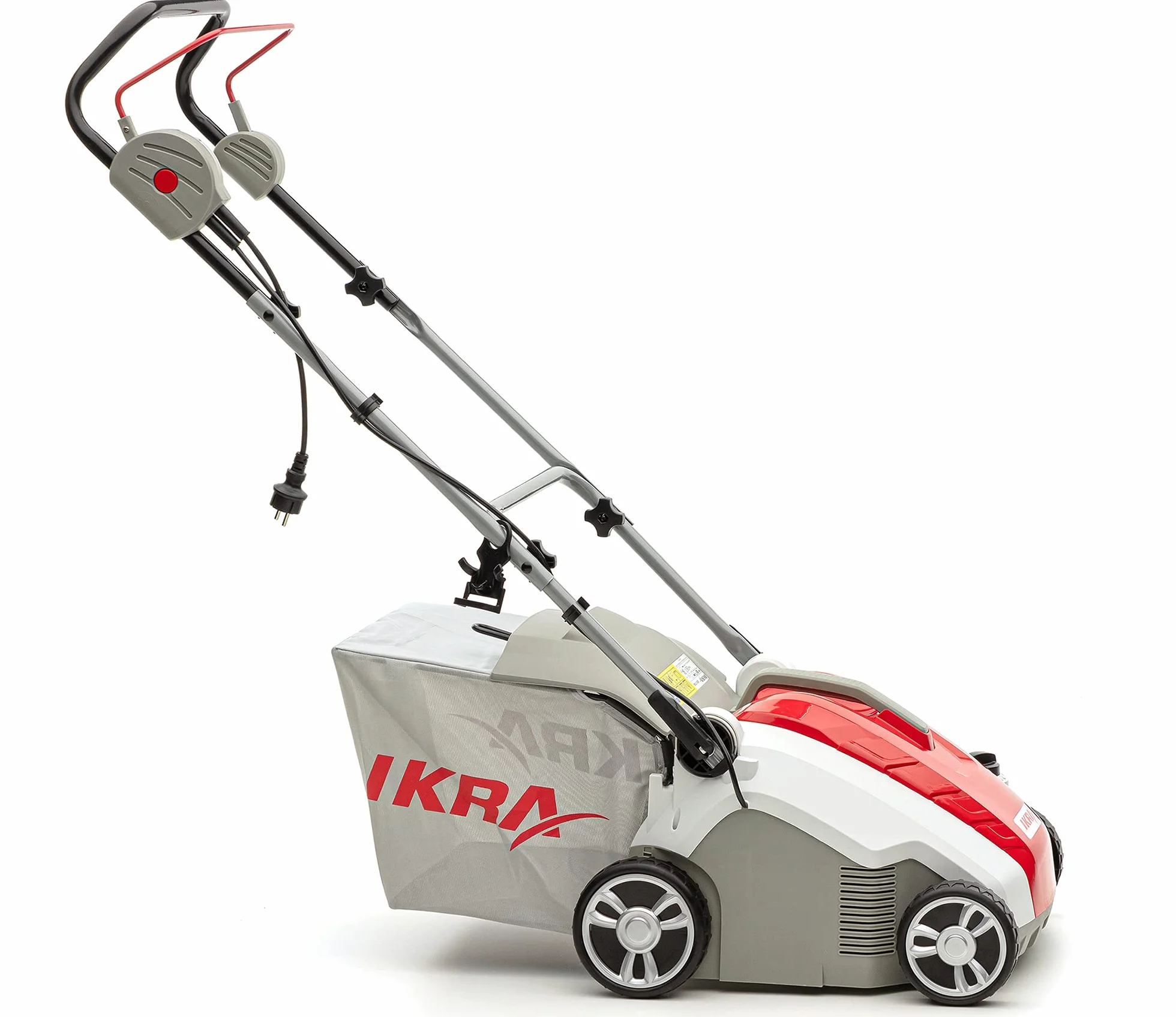 IKRA escarificador y aireador eléctrico IEVL 1738, Incl. rascador para Malas Hierbas