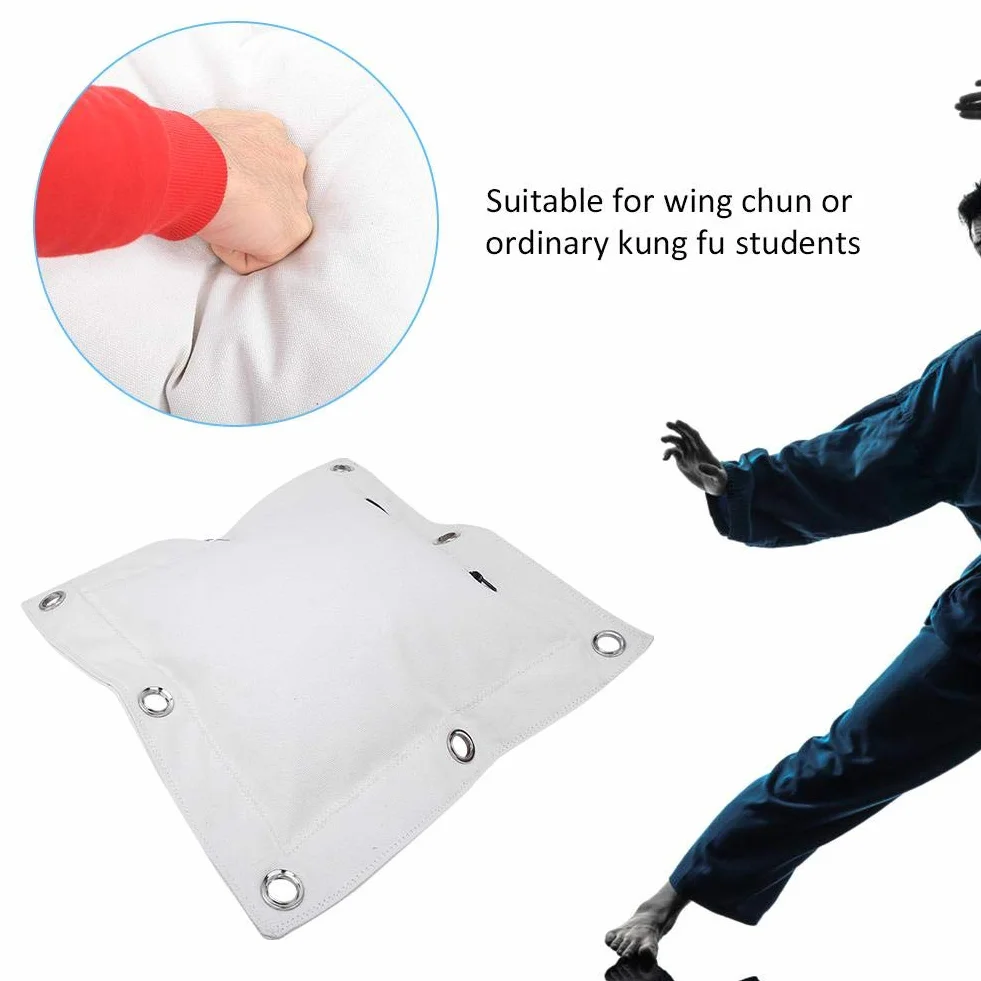 Alomejor Saco de Arena Vacío de Lona con Cremallera para Artes Marciales Muay Thai Kung Fu Makiwara