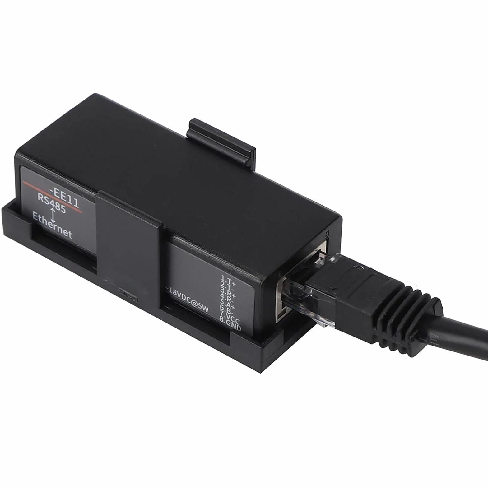 Módulo de Comunicación Ethernet Industrial HF7121, Servidor Serie IP/Modbus, 10/100M, 5-36VDC
