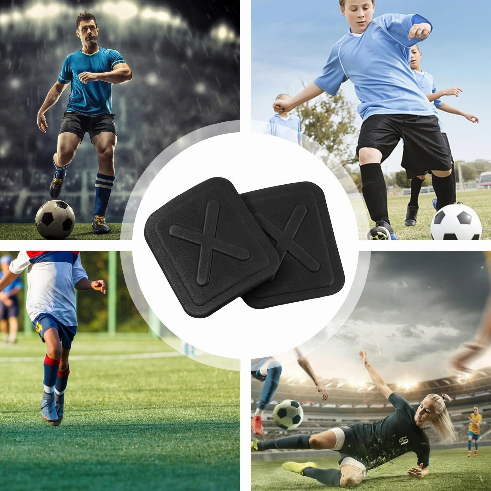 Almohadillas para muslos de fútbol, protectores de cadera para jóvenes y adultos, ajuste cómodo