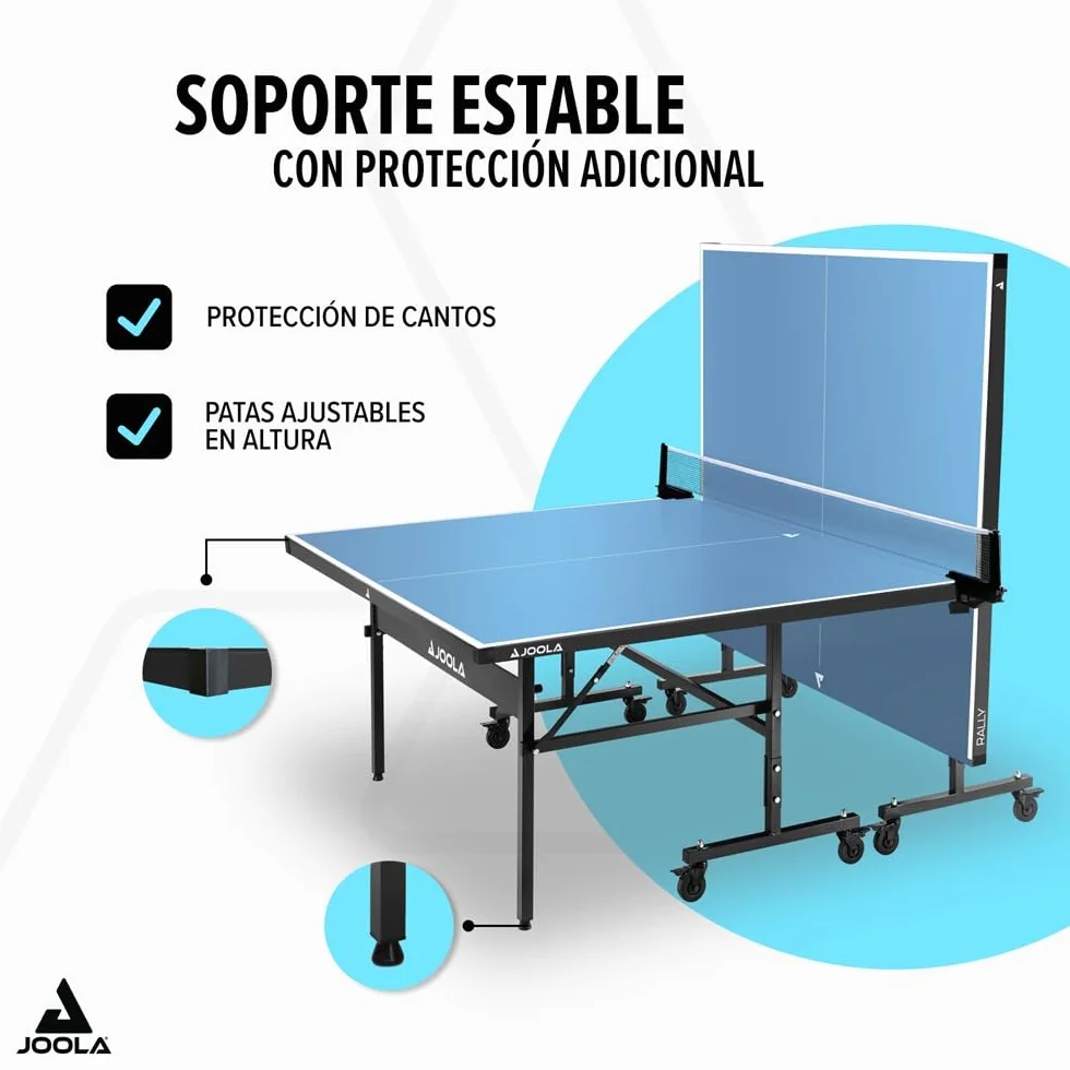 JOOLA Mesa de Ping Pong Exterior Rally Plegable Resistente a la Intemperie