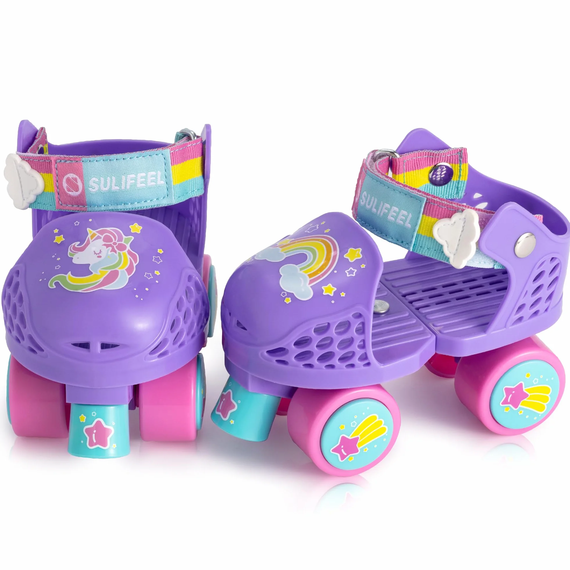 SULIFEEL Patines para niños ruedas ajustables principiantes 2-5 años