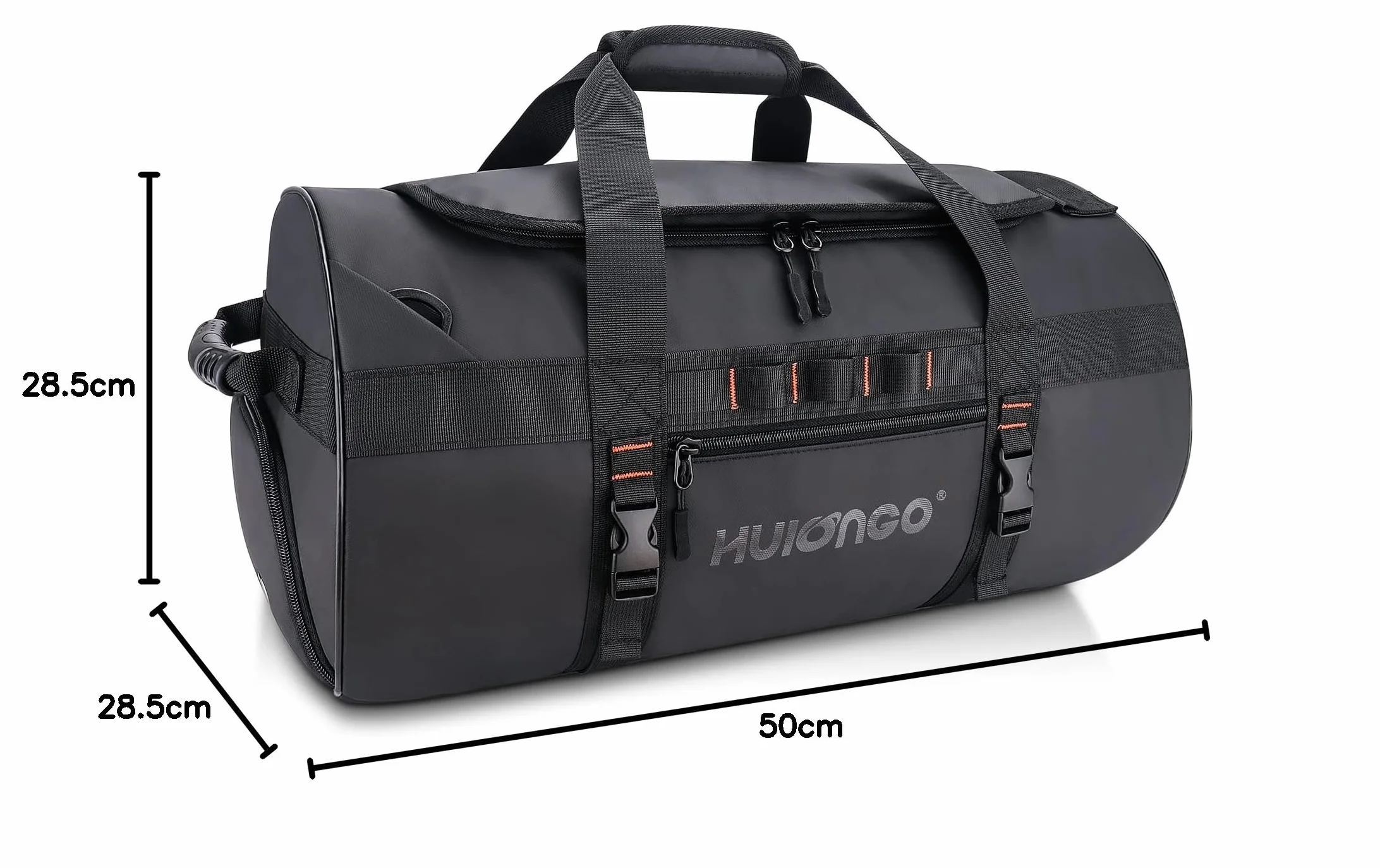 Hulongo Bolsa de Deporte 30L Impermeable Mochila con Compartimento para Calzado 3 en 1