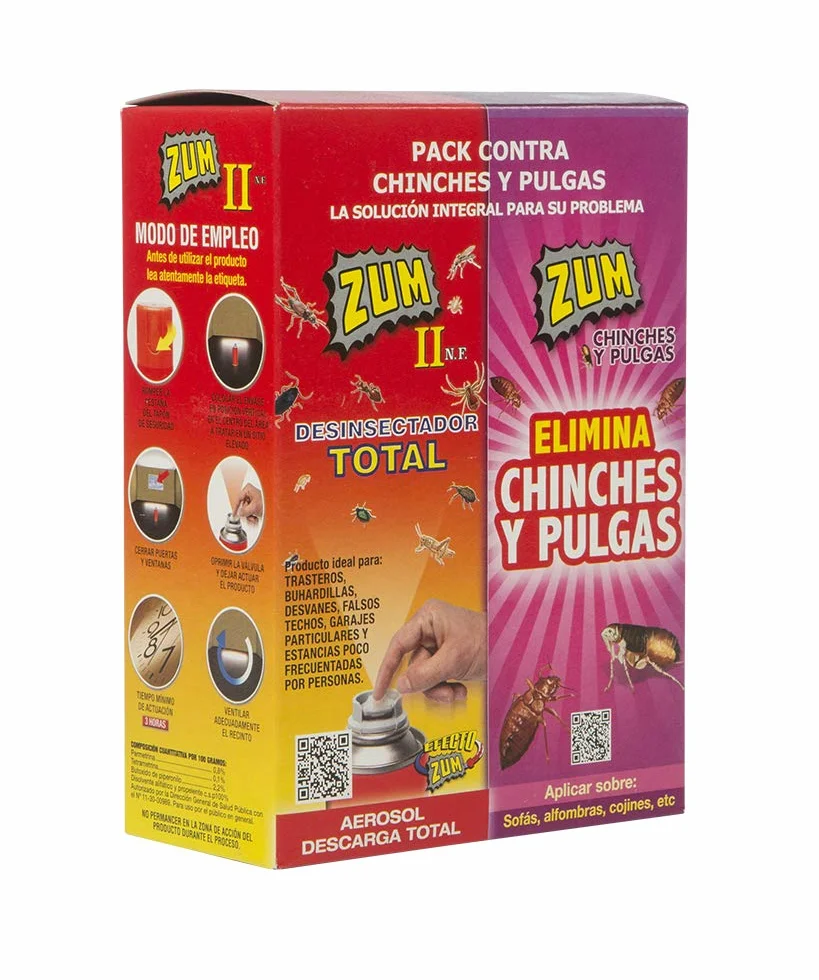ZUM S-2074, Chinches y Pulgas, Loción, 1