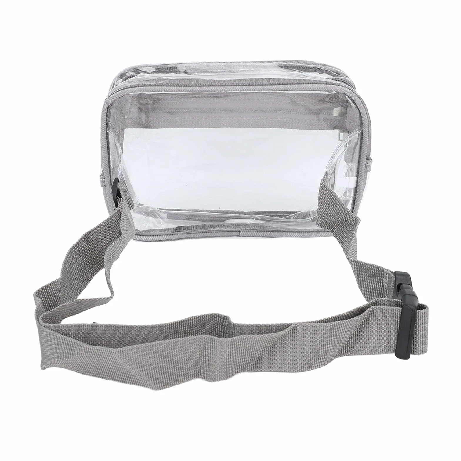 Bandolera Transparente PVC Impermeable Riñonera para Viajes Deporte