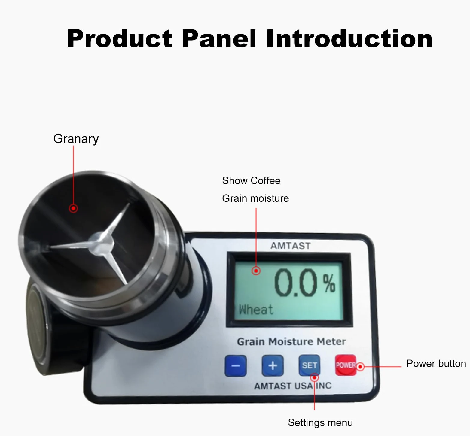 Analizador de agua halógeno de laboratorio, medidor de agua digital profesional, Monitor LCD del analizador de contenido de agua, para agricultura, medicina, plástico