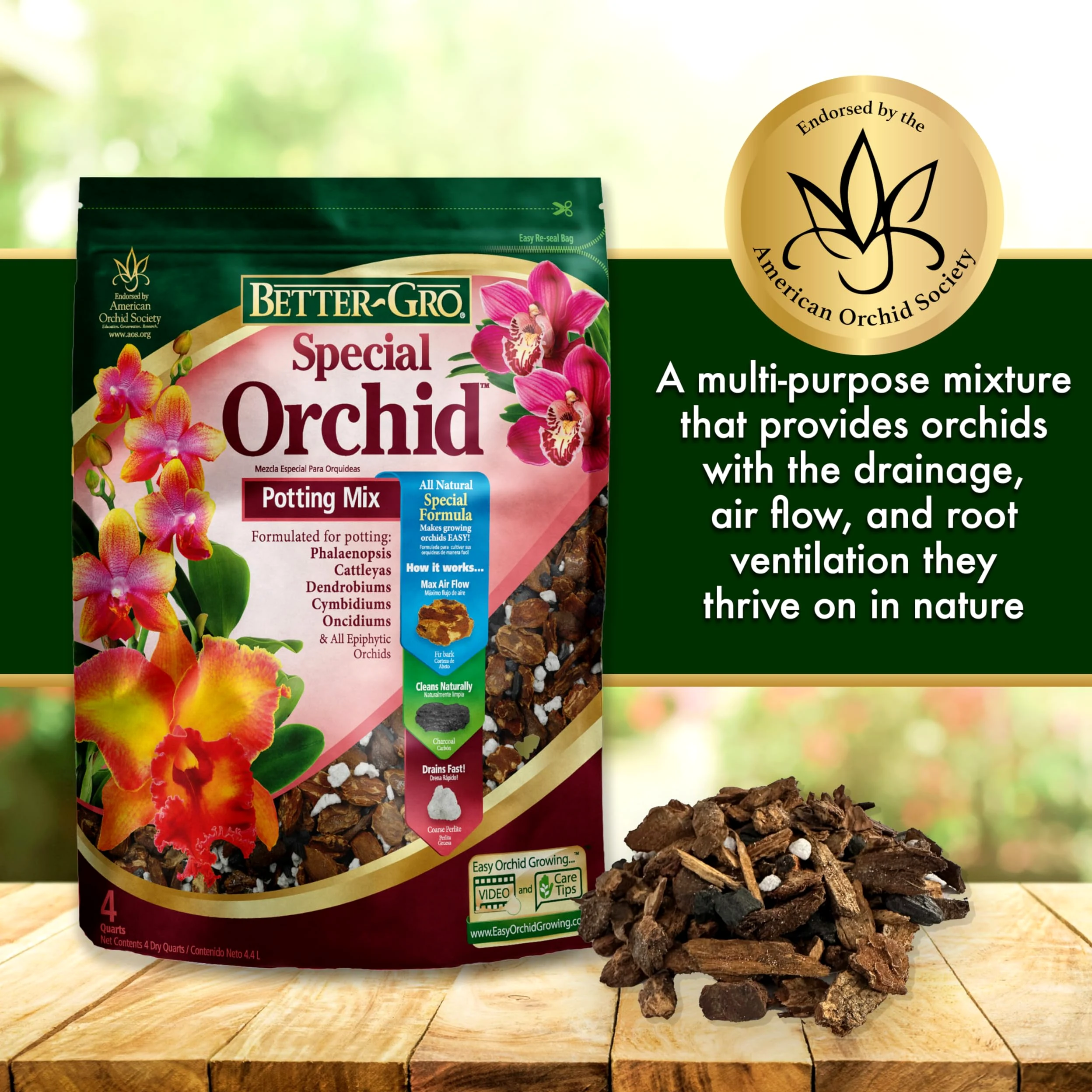 Sun Bulb 50000 Better Gro Special Orchid Mix