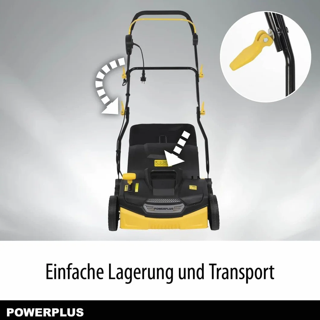 POWERPLUS POWXG7516 - Escarificador 1800w con tracción.
