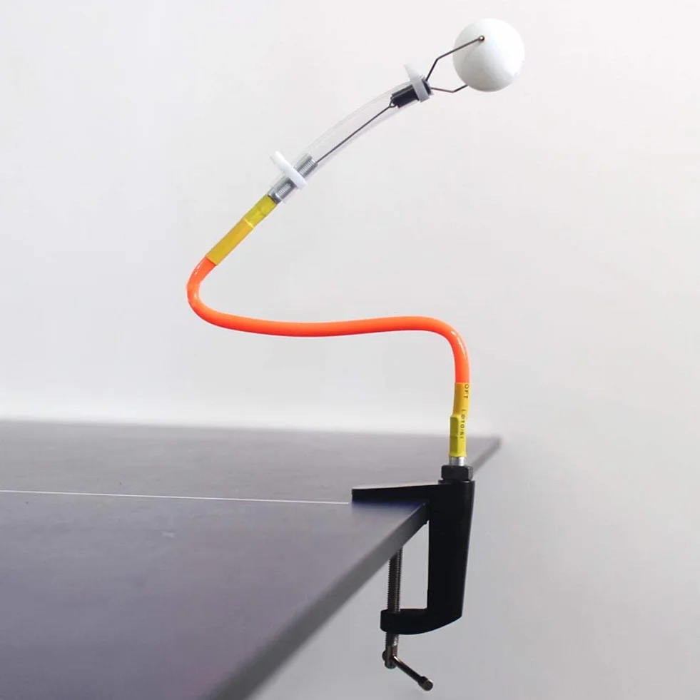 Spin Trainer Fijo Rapid Rebound Ball Clip Machine de Entrenamiento de Tenis de Mesa
