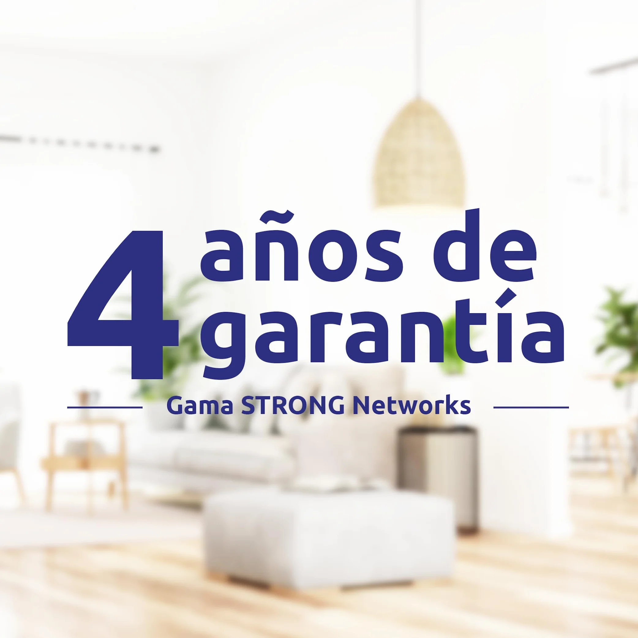 STRONG Router WiFi 4G LTE 300M 150 Mbps 300 Mbps Puerto RJ45 Antenas Desmontables Blanco