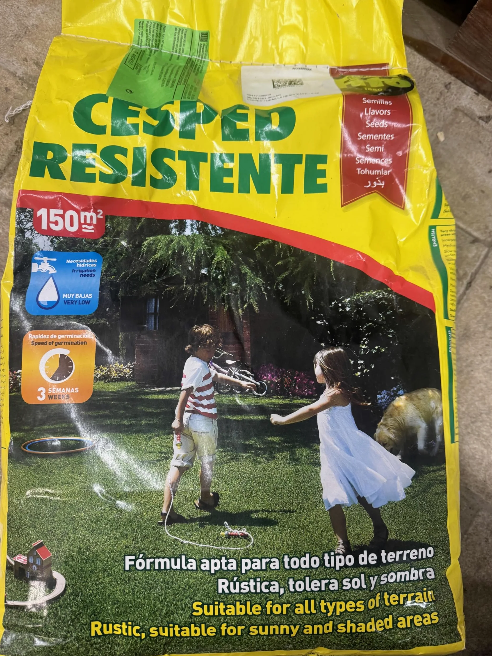 Fito-Semilla cesped resistente 5 kg