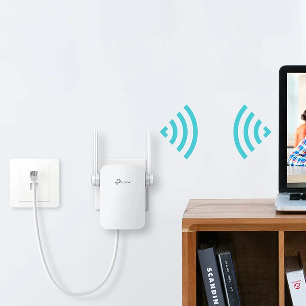 TP-Link RE305 Repetidor WiFi AC1200 Doble Banda 5 GHz 2.4 GHz Amplificador Extensor Modo AP WPS Puerto Ethernet Blanco