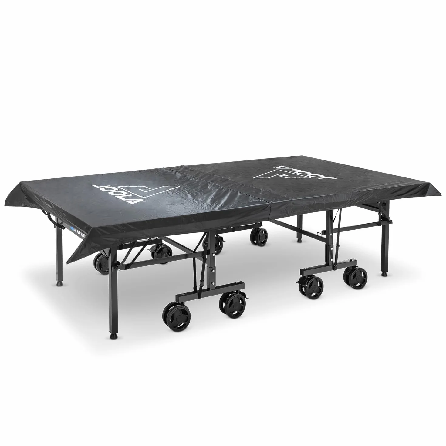 JOOLA Funda protectora para mesa de ping pong 274 x 137 x 0,3 cm exterior e interior negra