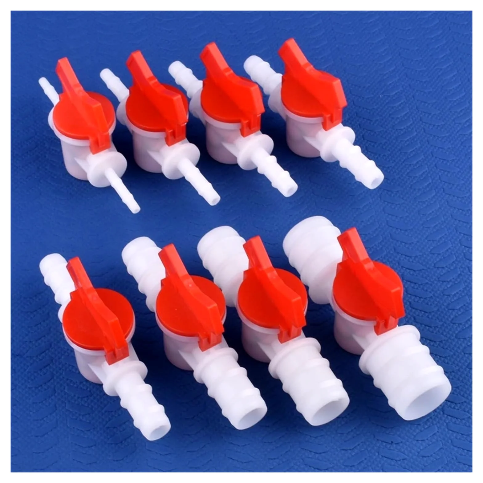 1~50 piezas de 4~25 mm, válvula de bola, de riego por goteo, manguera, junta de pagoda, tanque de acuario, bomba de aire, conector de agua for jardín, tubería(20-20mm,50 Pieces)