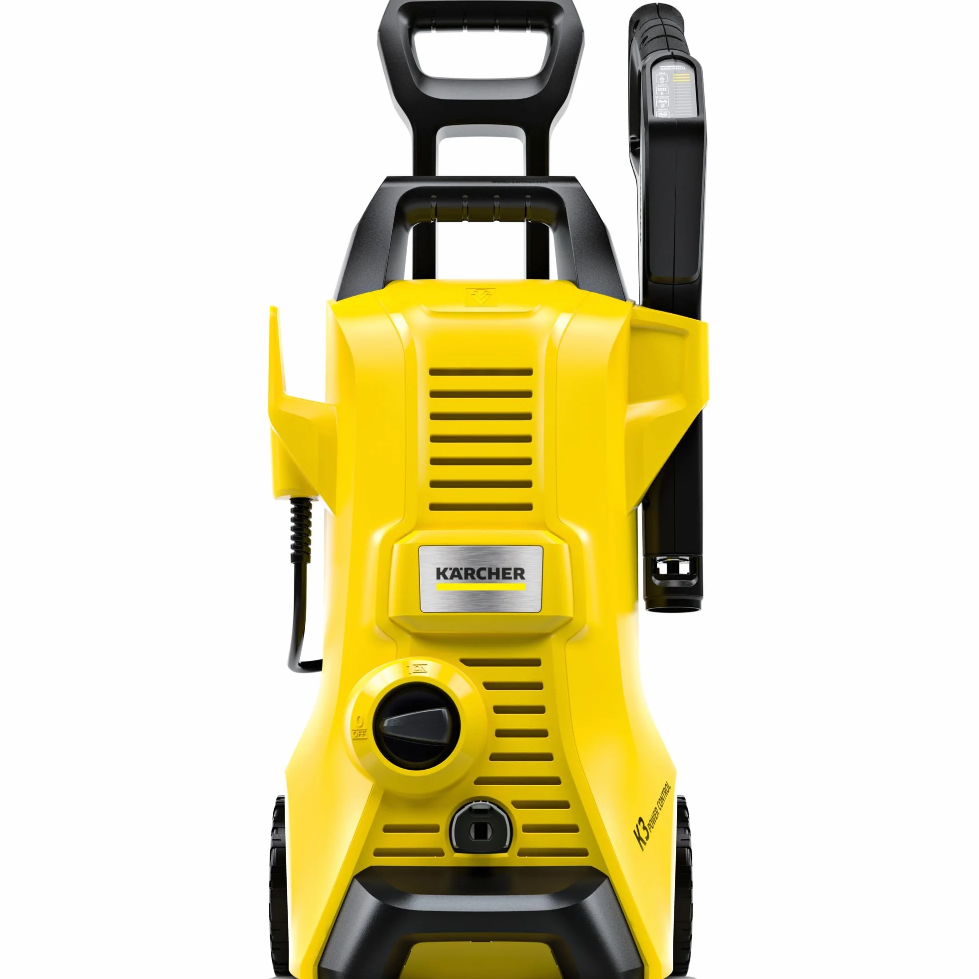 Kärcher Hidrolimpiadora K 3 Power Control, presión: 120 Bar, caudal: 380 l/h, Rendimiento: 25 m²/h, Filtro de Agua, Peso: 4,4 kg, Pistola y Manguera de Alta presión, Lanza, Boquilla Turbo