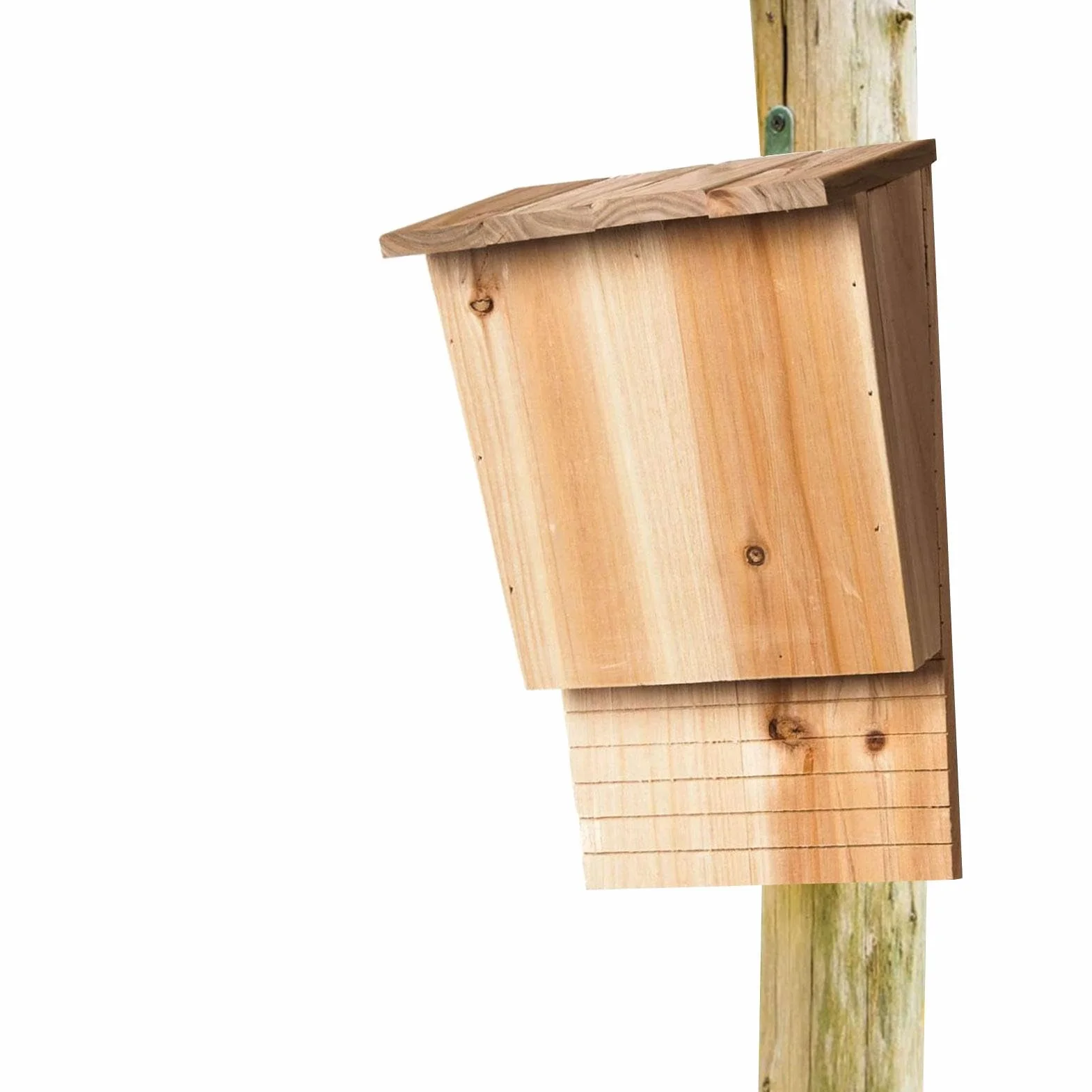 Cajas para murciélagos, caja de murciélagos grande para exteriores, refugio de murciélagos, casas de murciélagos de madera, caja colgante para murciélagos con soportes