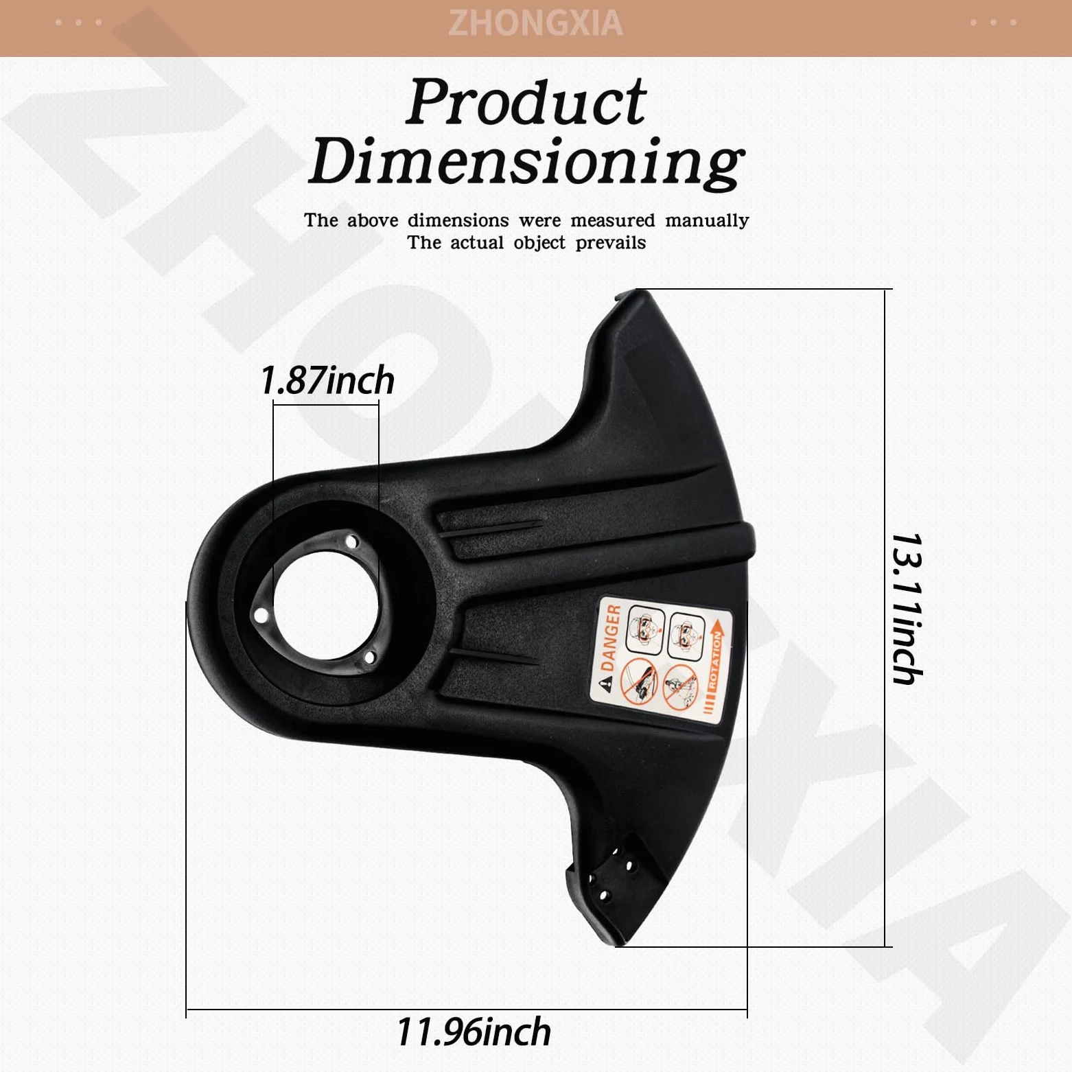 69900040930 - Protector de césped compatible con Echo Shindaiwa SRM-1500, SRM-1500A, SRM-2200, SRM-200CE, SRM-3000, SRM-3010 recortadora/desbrozadora reemplaza 69900040830 69900440930 1 6999. 01027230
