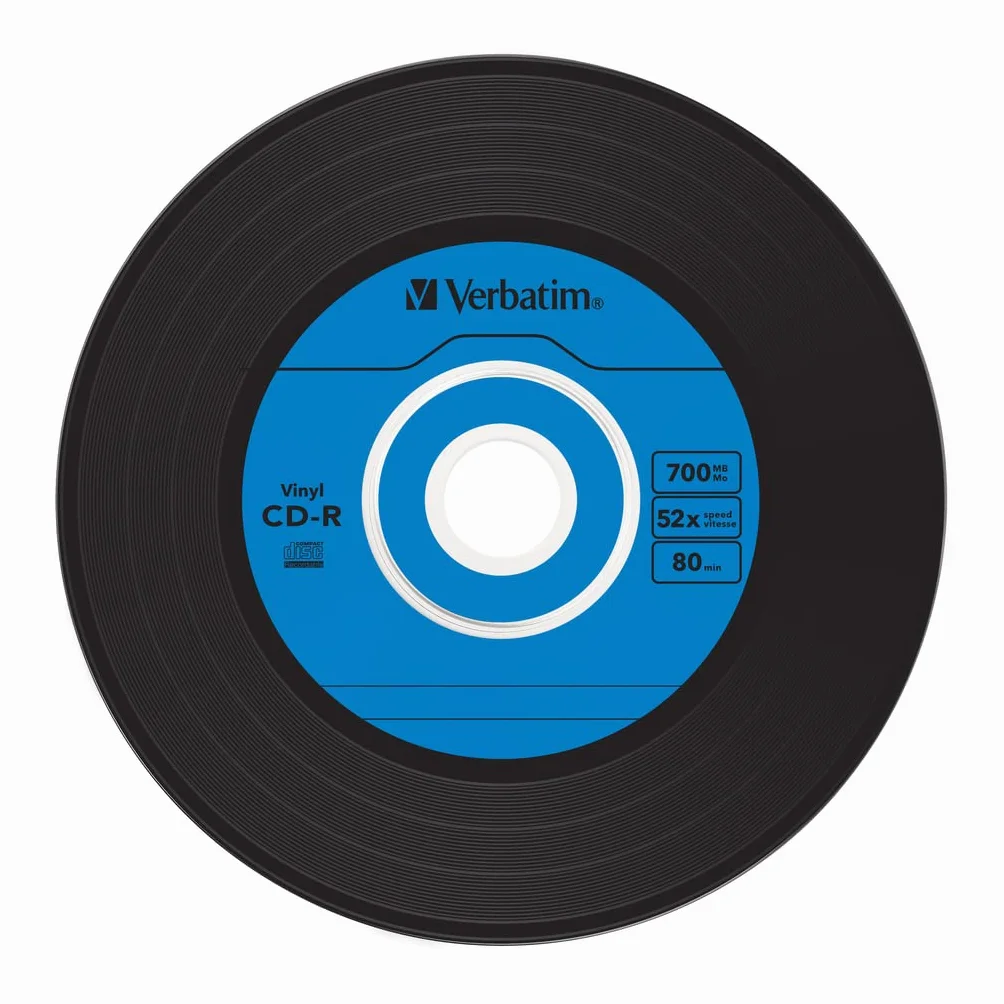 Verbatim CD-R AZO Data Vinyl 10 discos