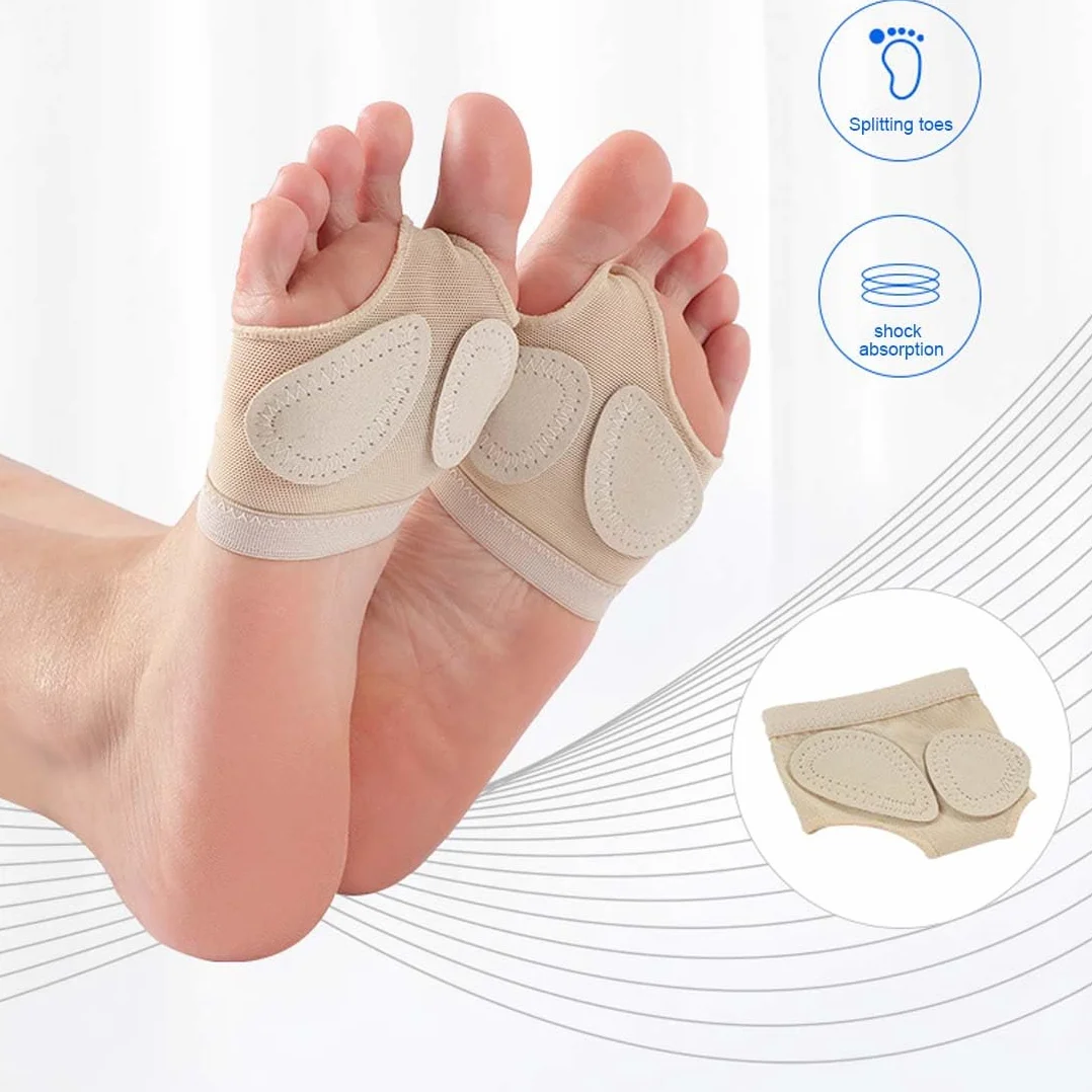 Almohadillas Anti-derrapante para danza 5 TALLAS NIÑOS Y ADULTOS protección pies ballet yoga gimnasia