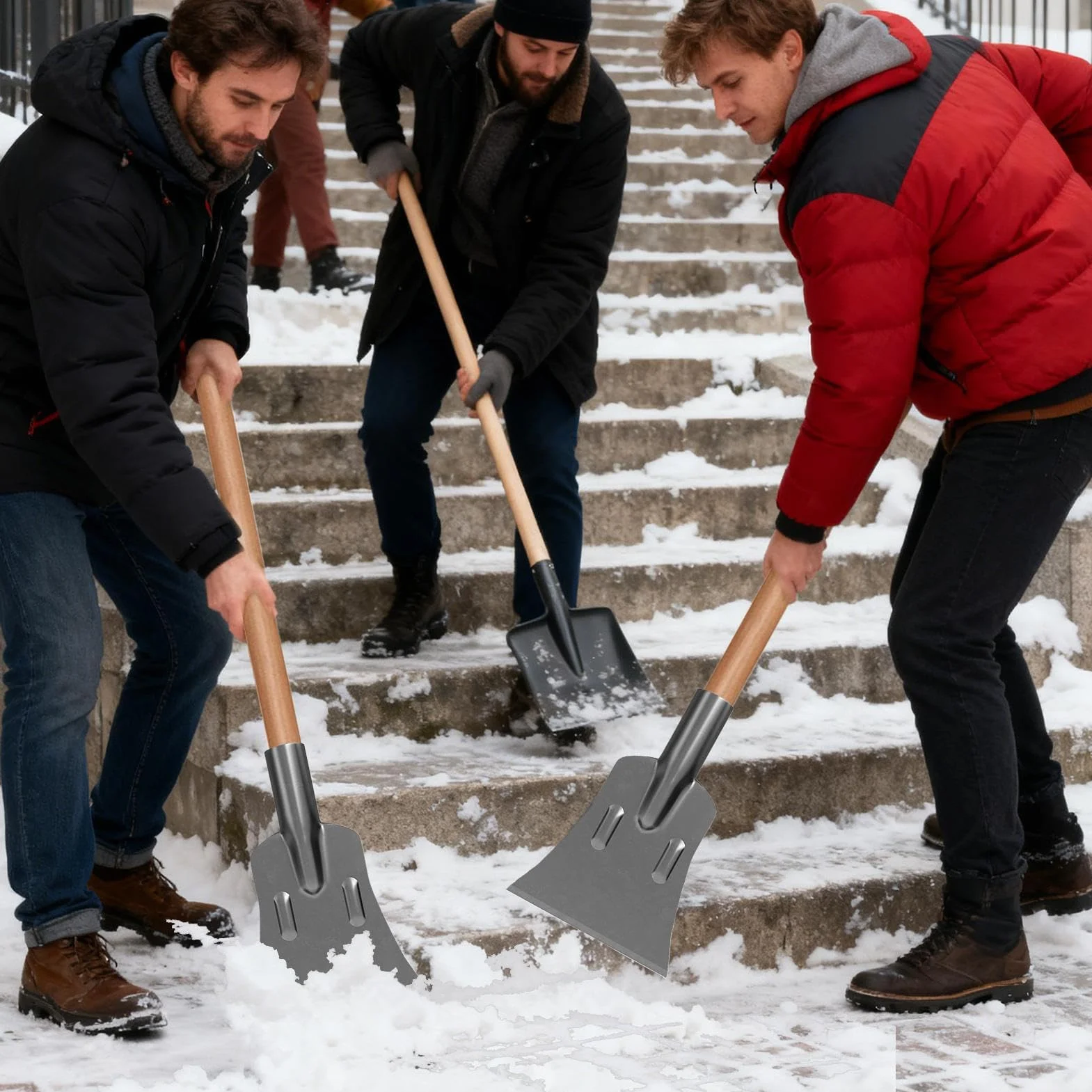 Pala quitanieves de | Raspador de remoción de nieve para condiciones pesadas - Pala quitanieves de coche, herramienta de limpieza de invierno para parabrisas de jardín, camión, ventana y