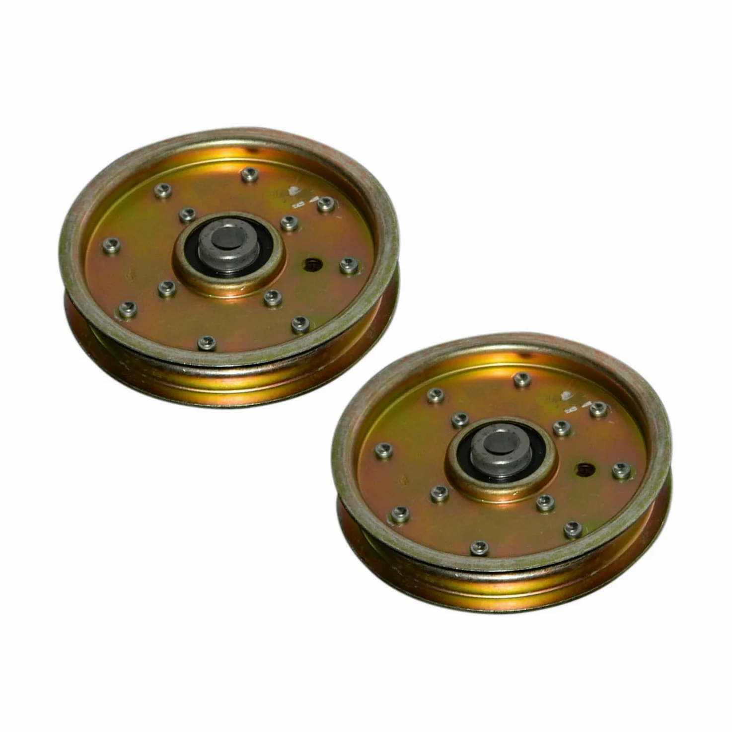 1724925 1752354 - Polea tensora plana compatible con cortacésped Troy Bilt